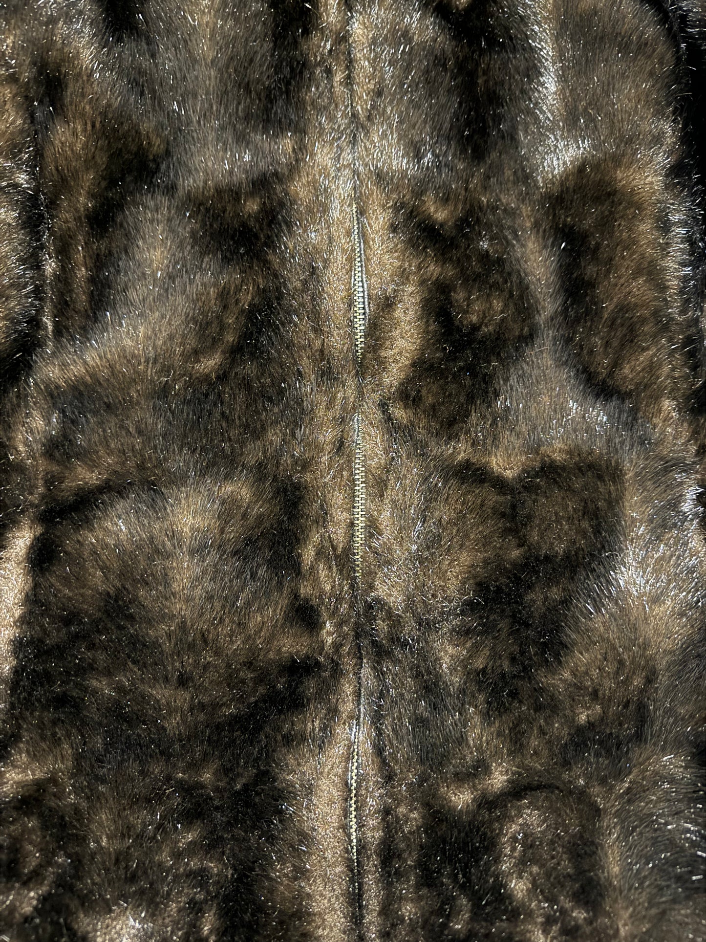 FW2010 Emporio Armani Black Faux Fur Jacket (XS/S) - 12