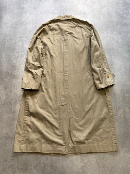 1980s Comme Des Garçons Homme Beige Trench Coat (S/M)