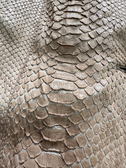SS2004 Prada Desert Python Leather Jacket (XS)
