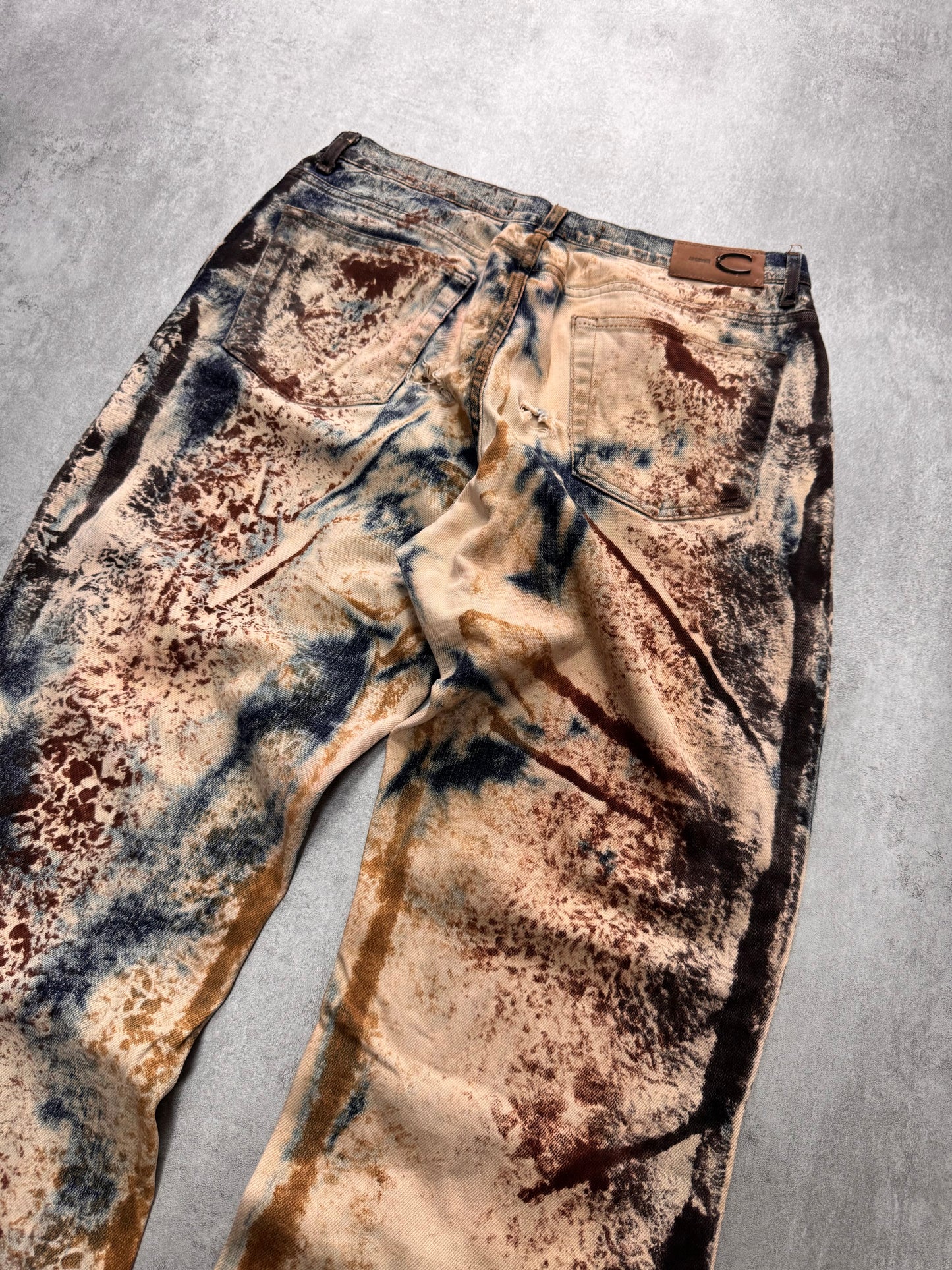 AW2001 Cavalli World Rust Eroded Ultimate Pants (S)