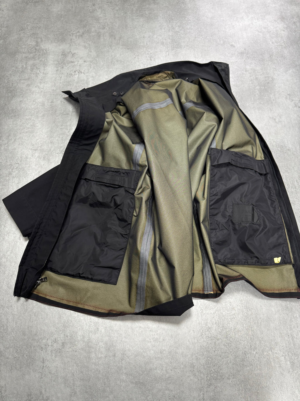 2000s Prada Technical Nylon Black Jacket