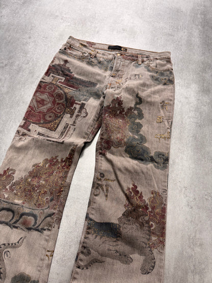 AW2003 Cavalli Asian World Grey Pants (S)