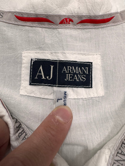 2000s Armani Asian Tag White Shirt (L)