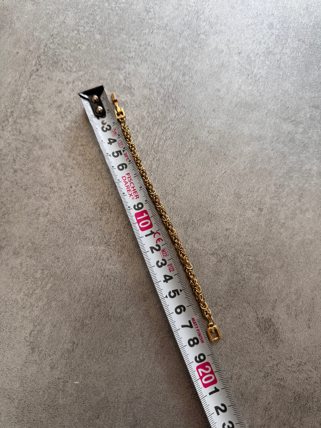 1980s Givenchy Byzantine Royal Golden Chain Link Bracelet