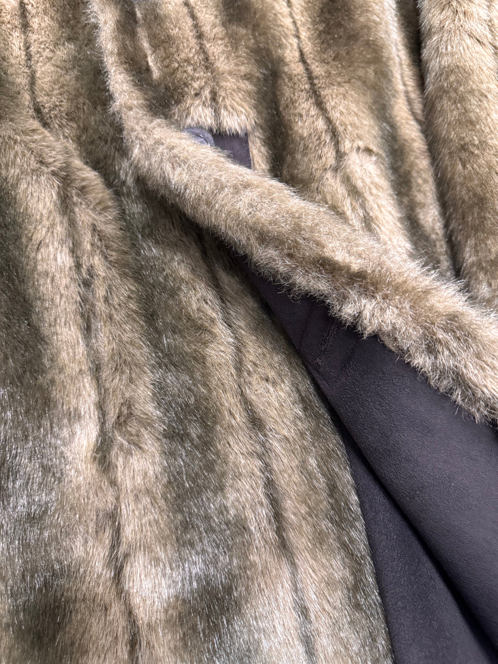 1990s Balmain Faux Fur Reversible Jacket