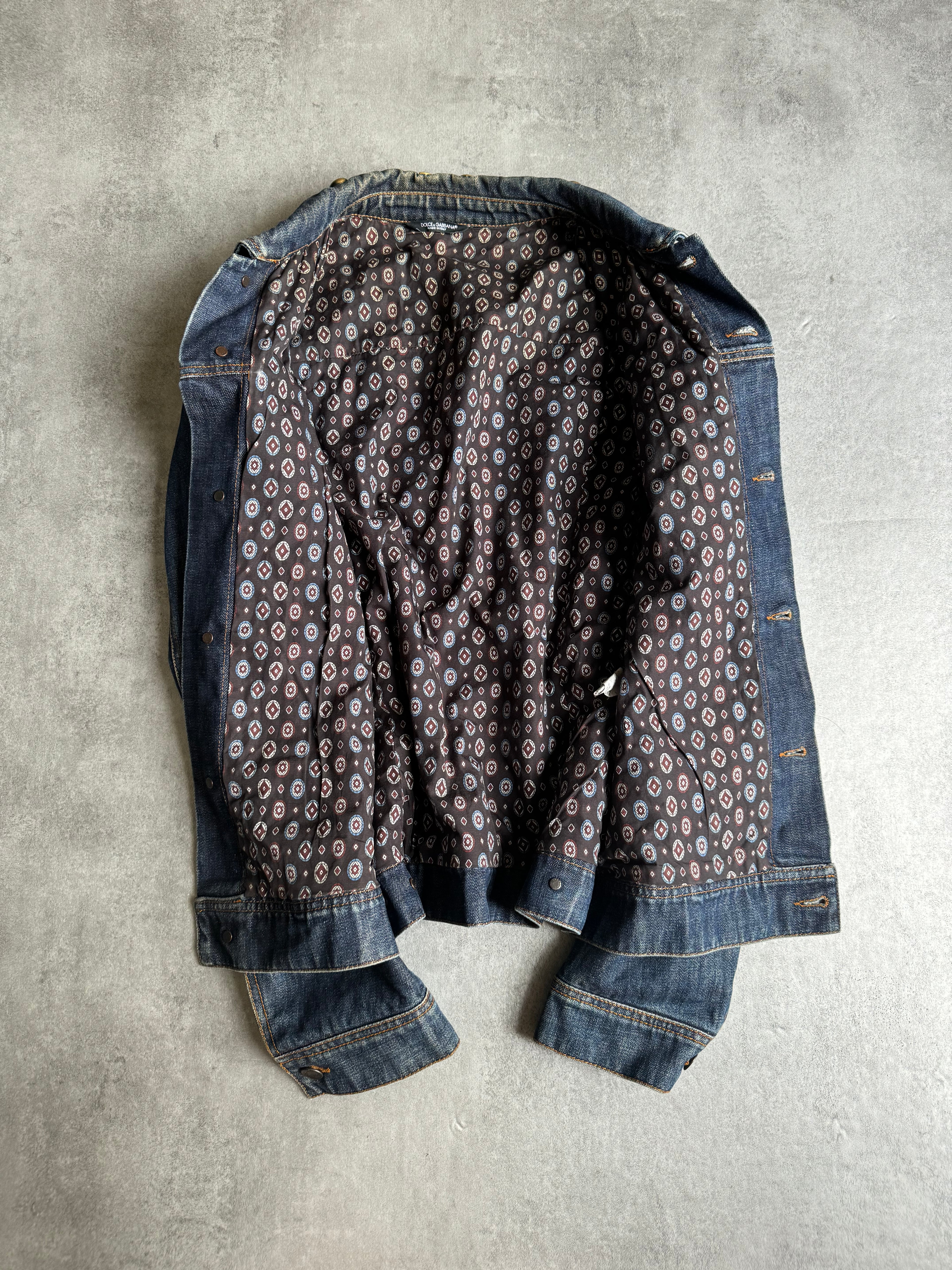 SS2010 Dolce & Gabbana Sophisticated Dazzling Denim Jacket