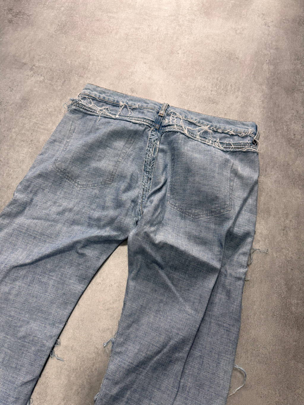 SS2005 Maison Margiela x H&M Distressed Denim Re-edition Jeans
