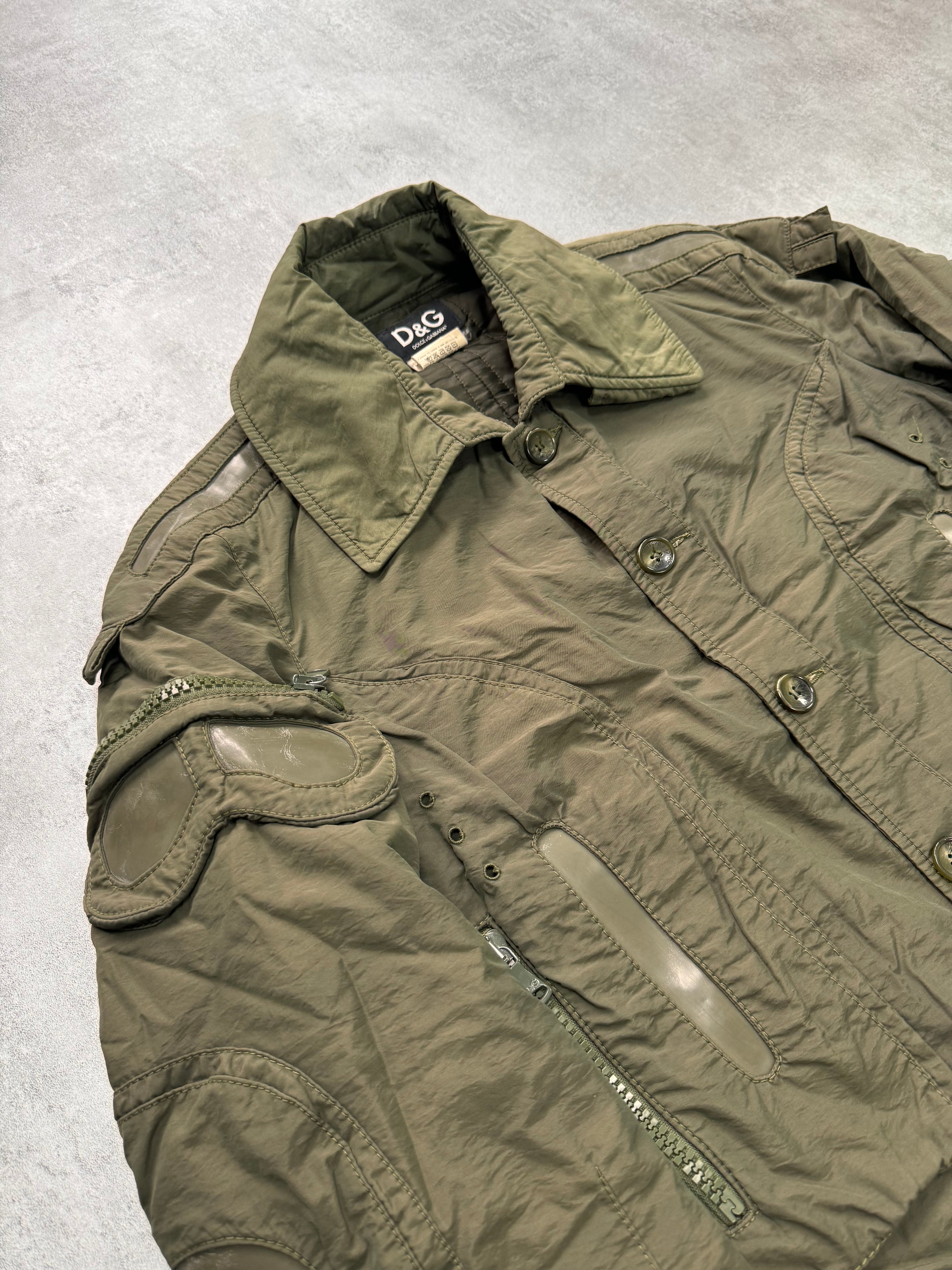 AW2004 Dolce & Gabbana Google Aviator Bomber Jacket (L)