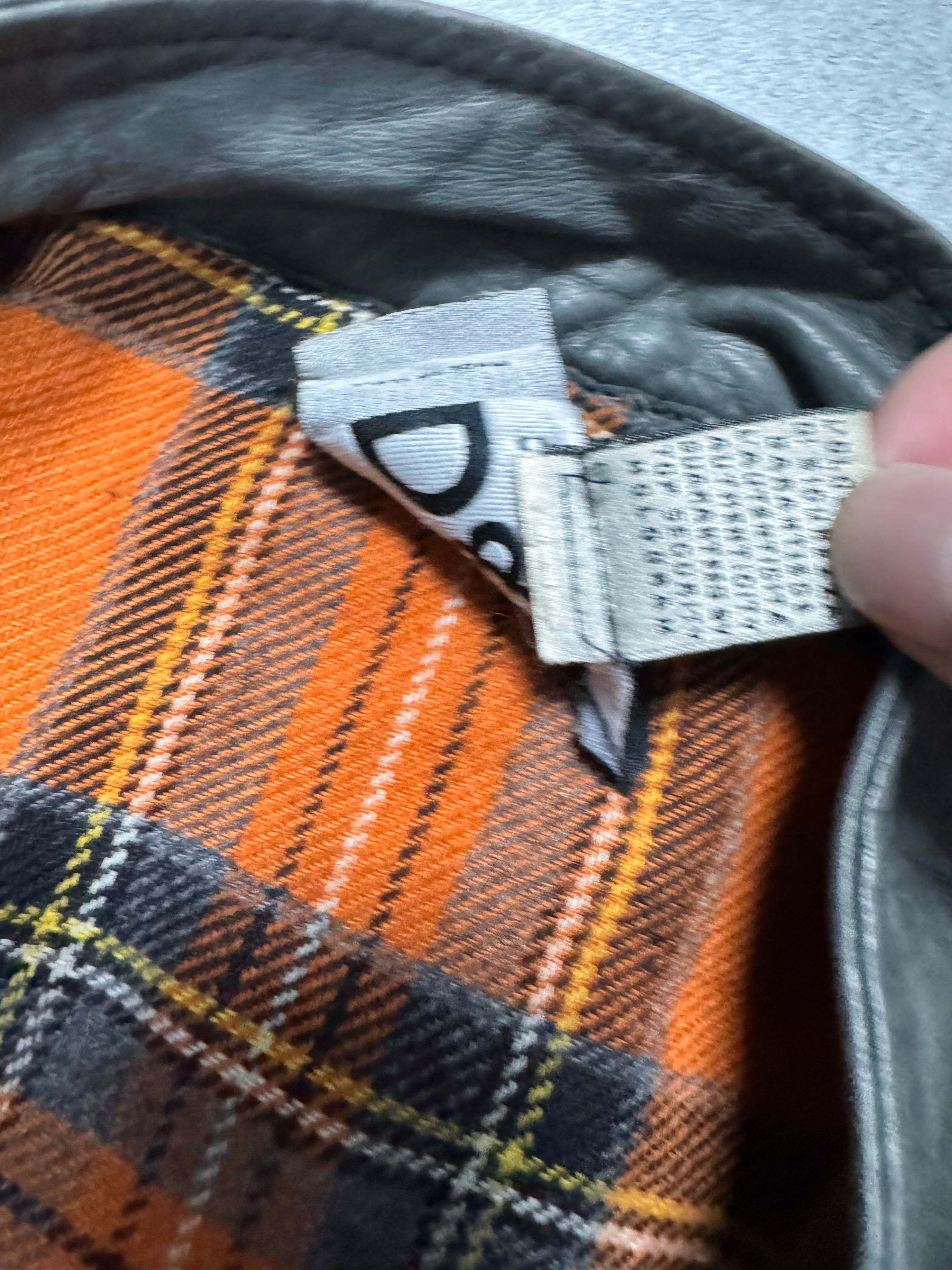 2000s Dolce & Gabbana Asymmetrical Leather Jacket