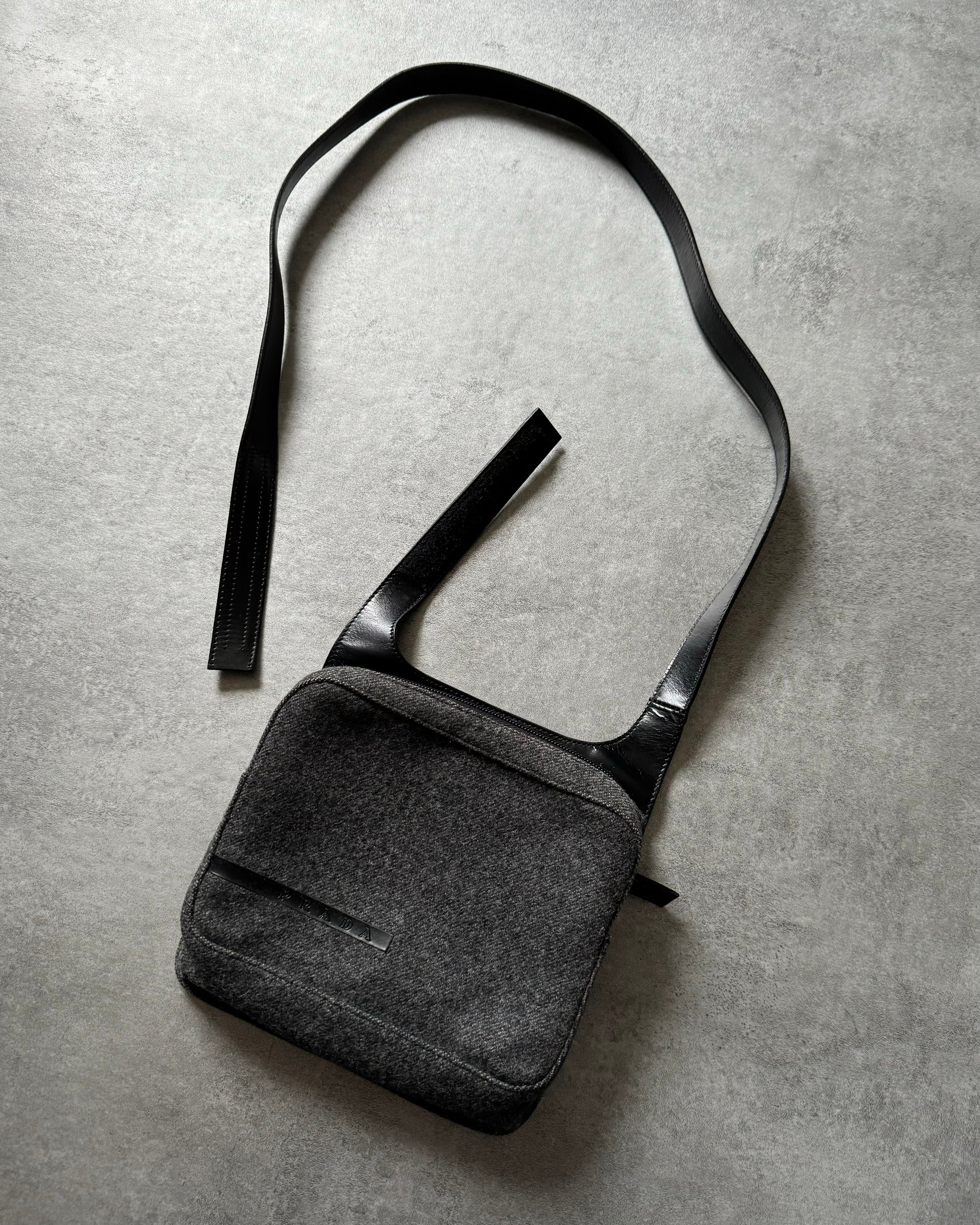 FW1999 Prada Crossbody Archive Grey Bag (OS) - 7