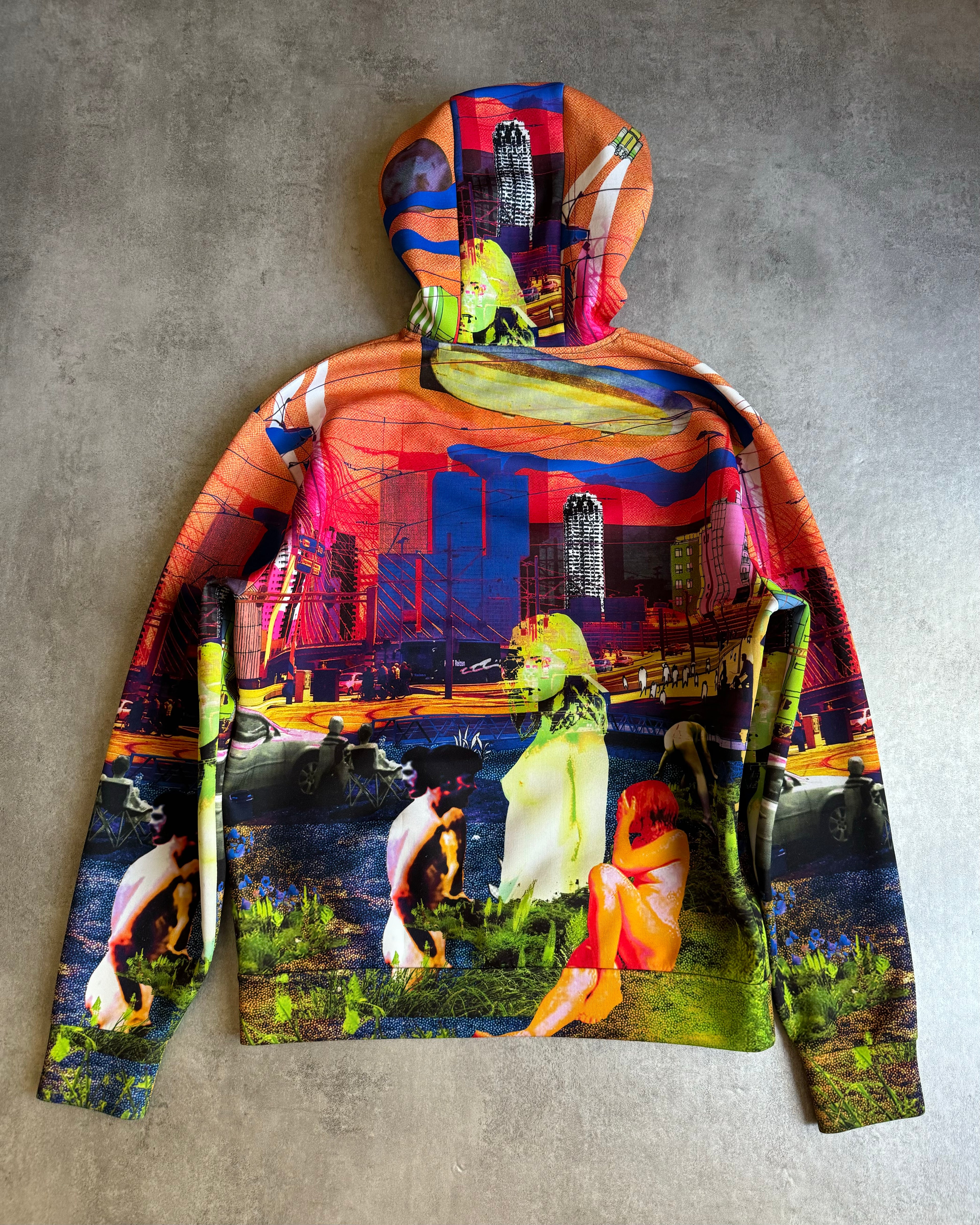 SS2019 Prada Psychadelic World Tech Hoodie (M) - 7