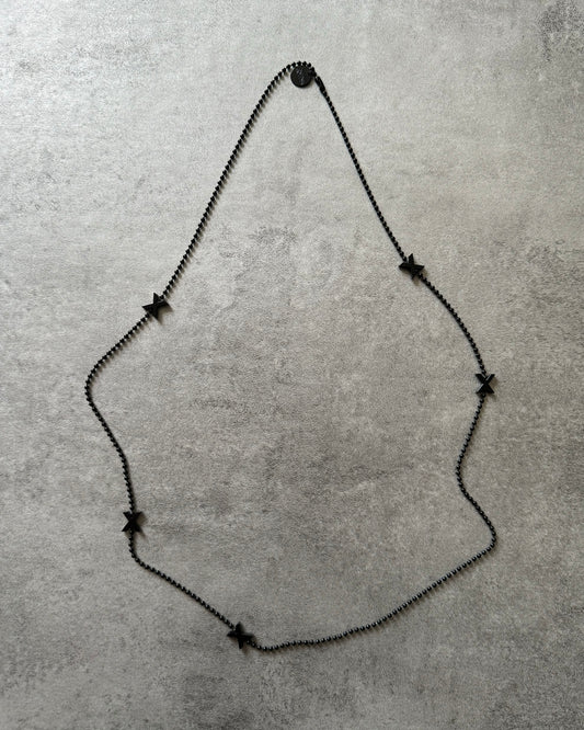 Jean Paul Gaultier Black Grunge Necklace (OS) - 1