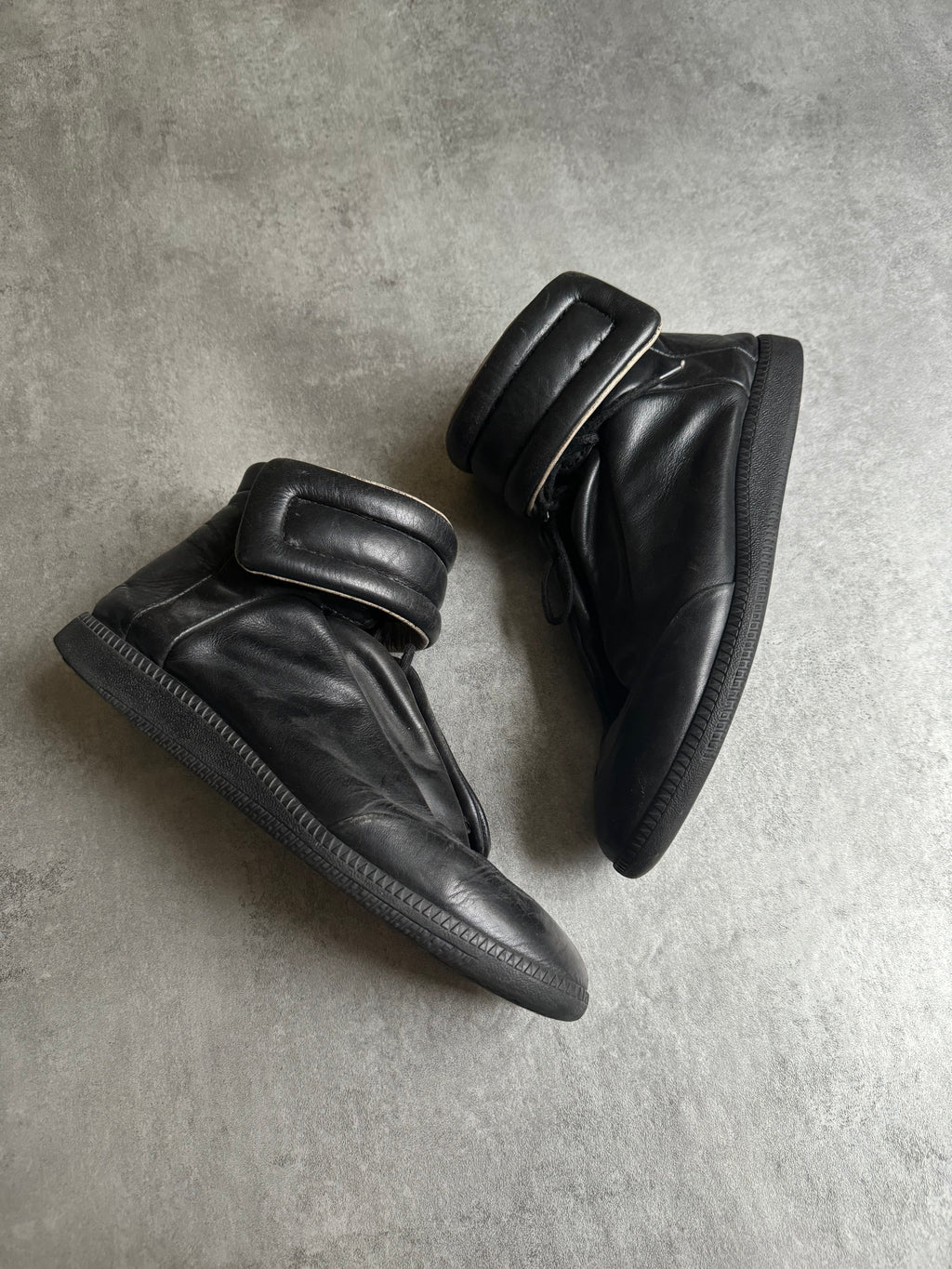 Maison Margiela Future High Black Leather – Dolce Vita Hub Maison Margiela Future High Black Leather – Dolce Vita Hub