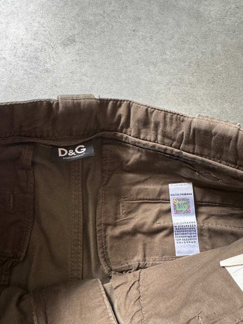 SS2008 Dolce & Gabbana Military Frontal Cargo Pants (S) - 9