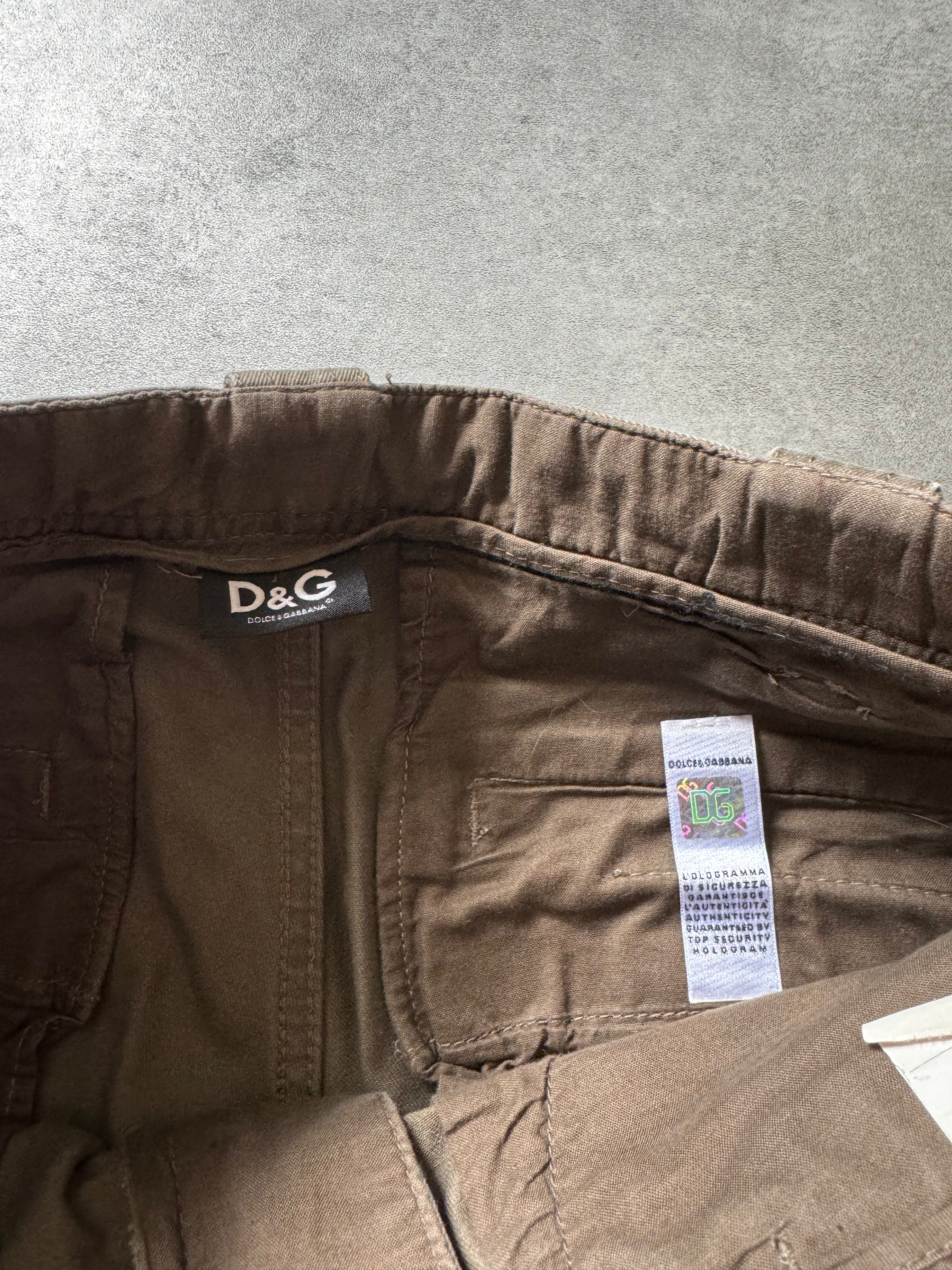 SS2008 Dolce & Gabbana Military Frontal Cargo Pants (S) - 9