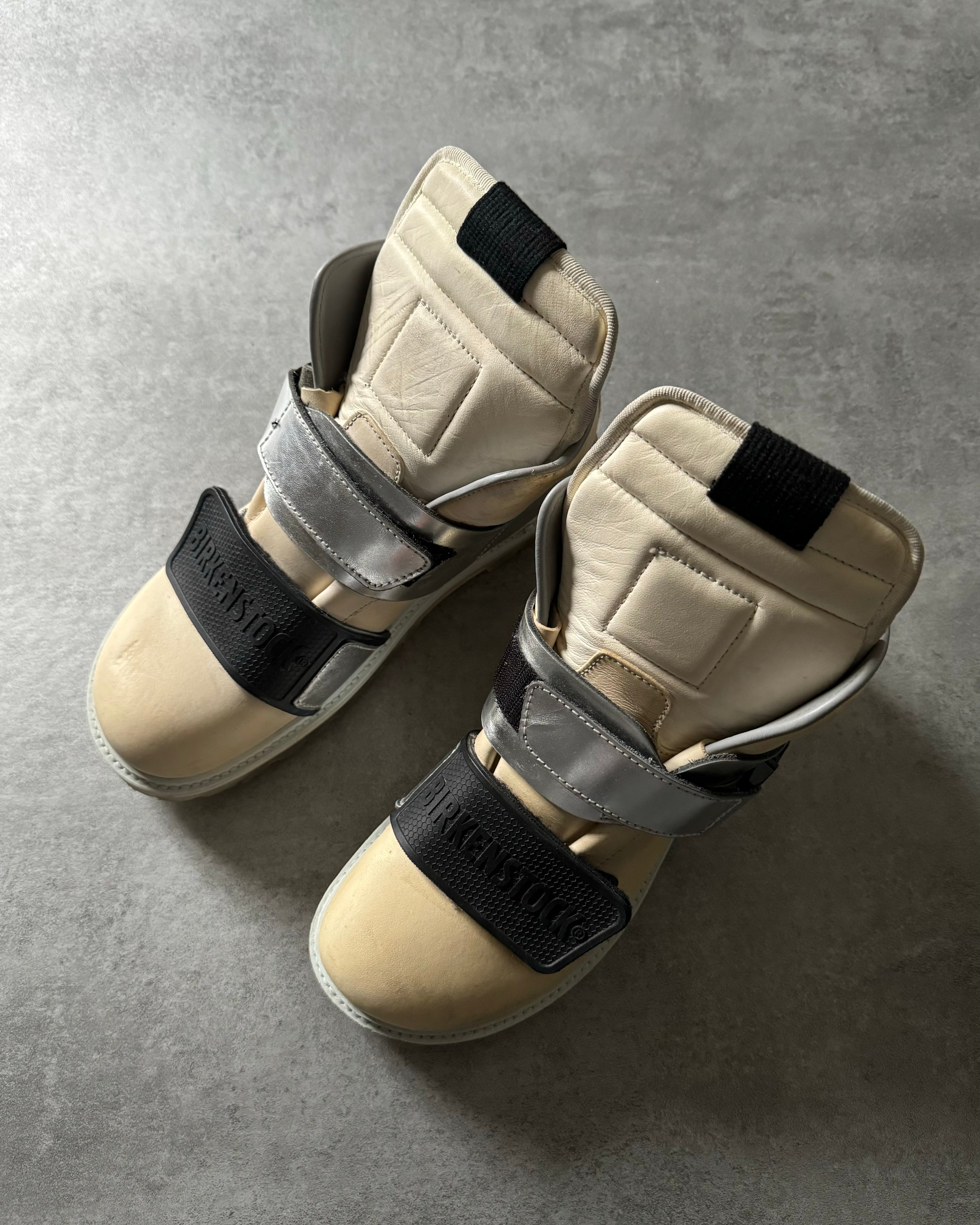 SS2019 Rick Owens x Birkenstock Rotterhicker Beige Boots (42eu/us8