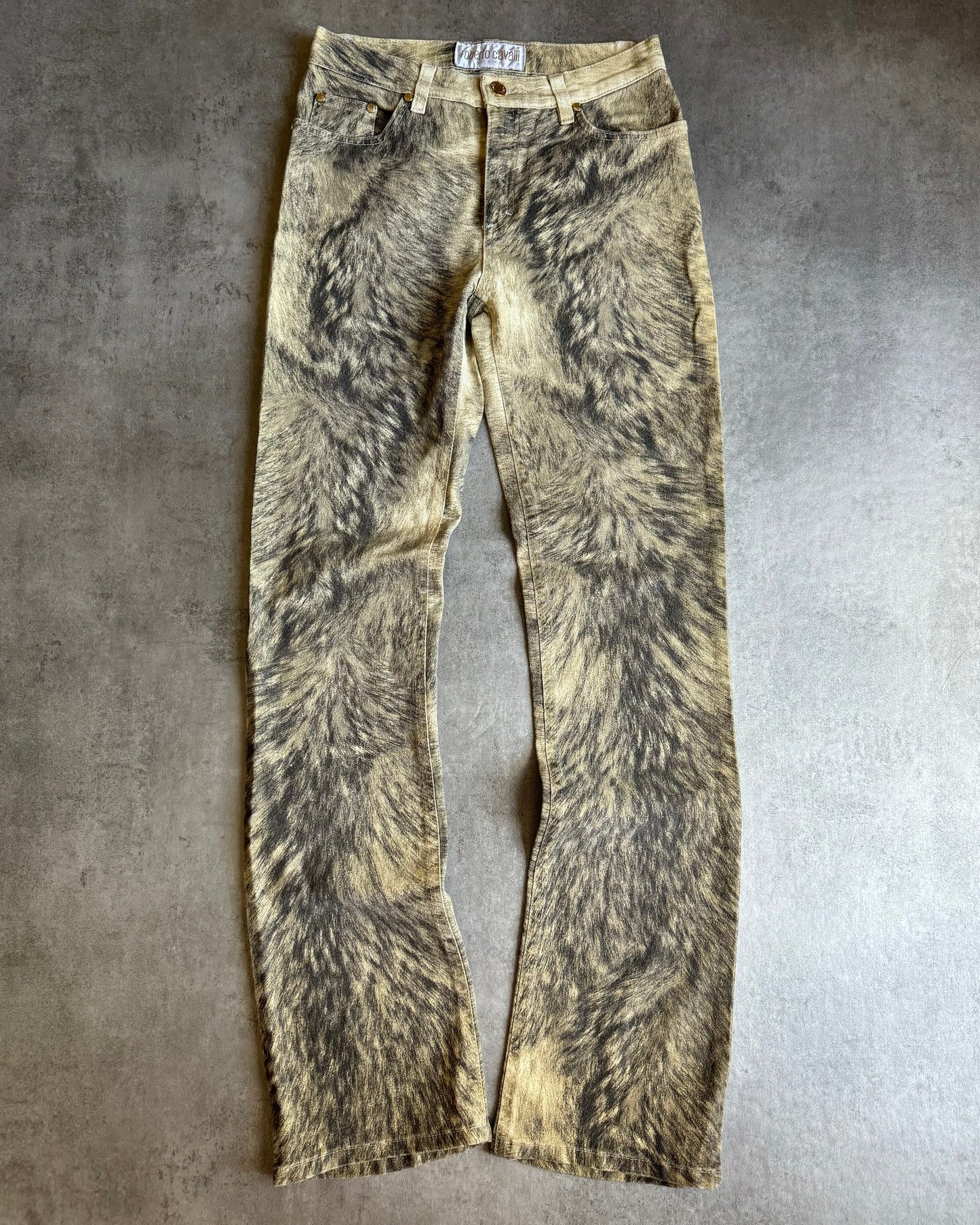 AW1999 Roberto Cavalli Heavy Animal Pants (XS) - 10