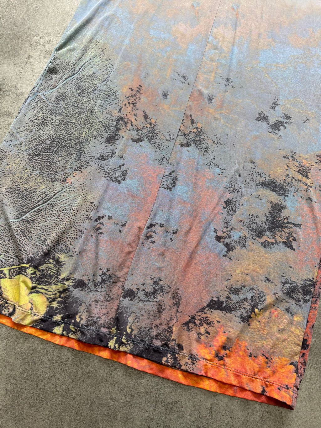 SS1998 Cavalli Renaissance Ocean Coral Dress