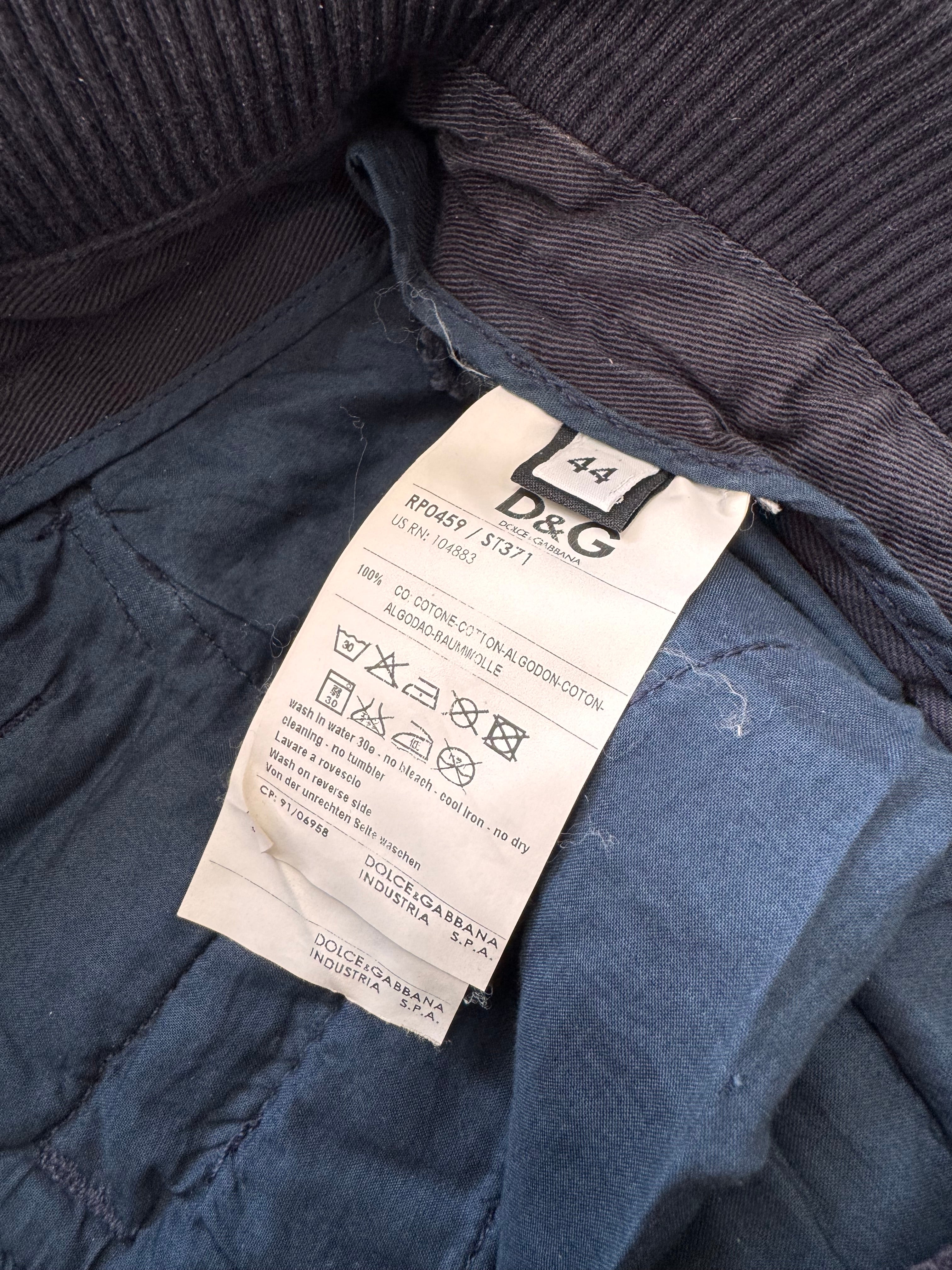 2000s Dolce & Gabbana Navy Cargo Short