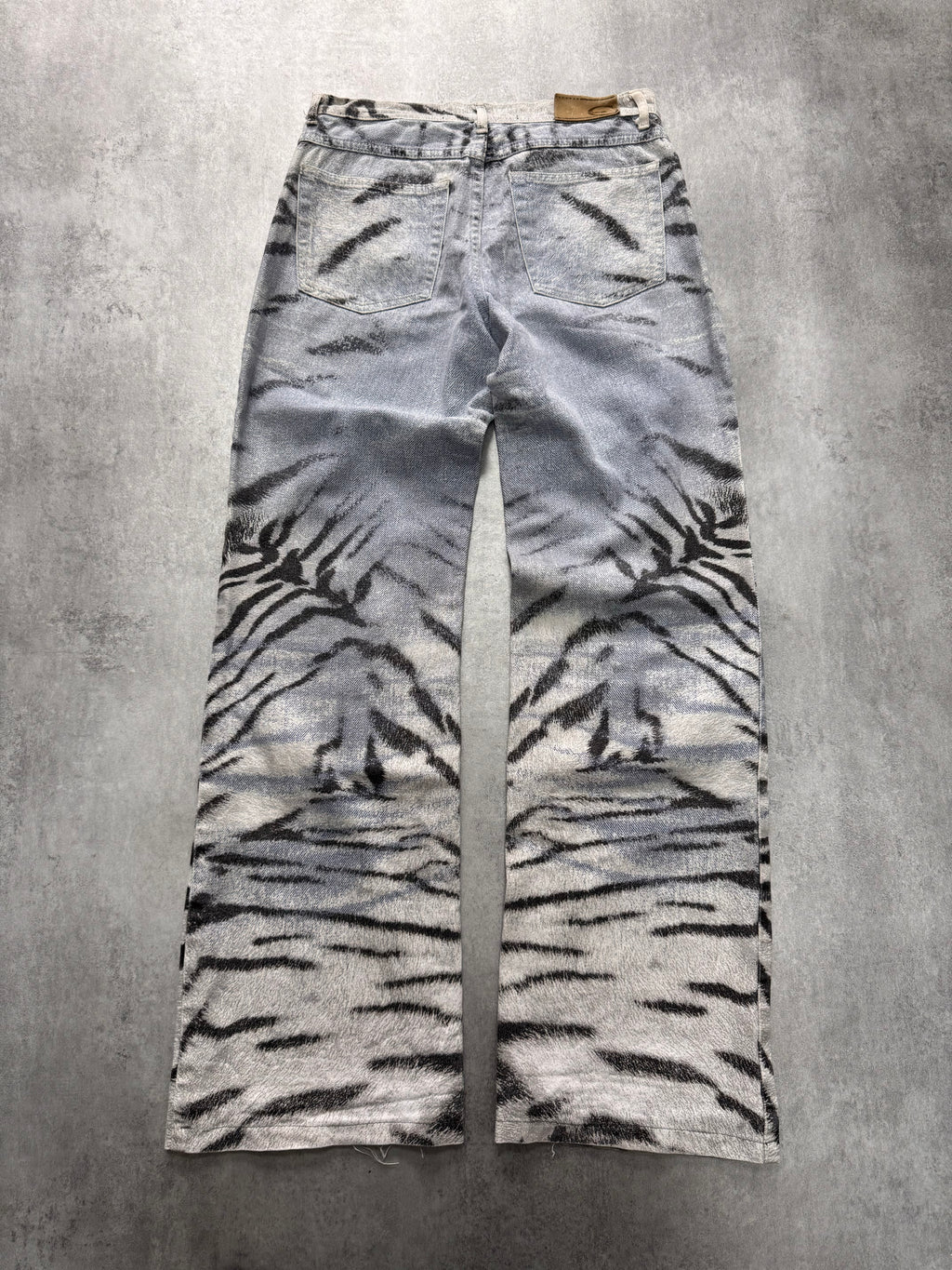 SS2002 Cavalli Safari Zebra Jeans