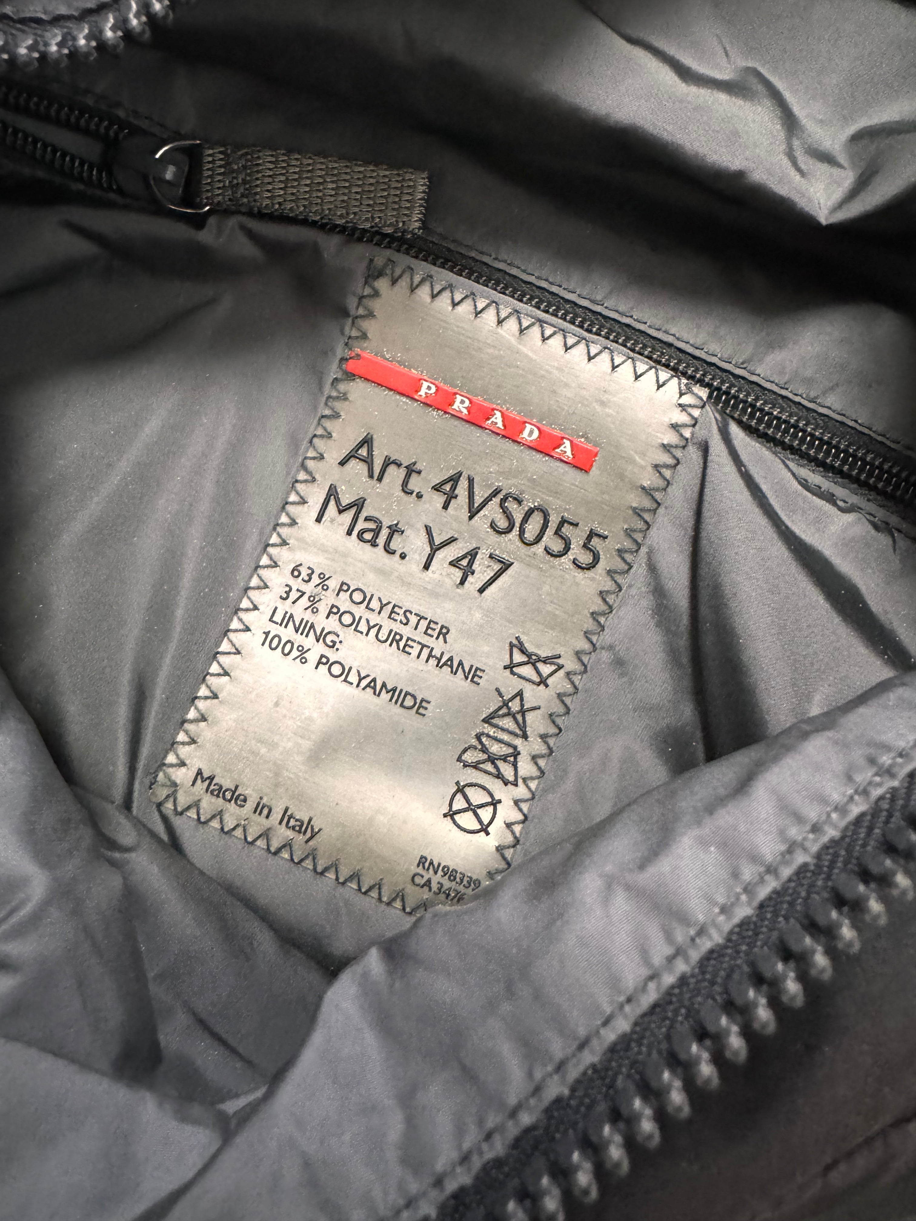 2000s Prada Luna Rossa Technical Nylon Shoulder Bag