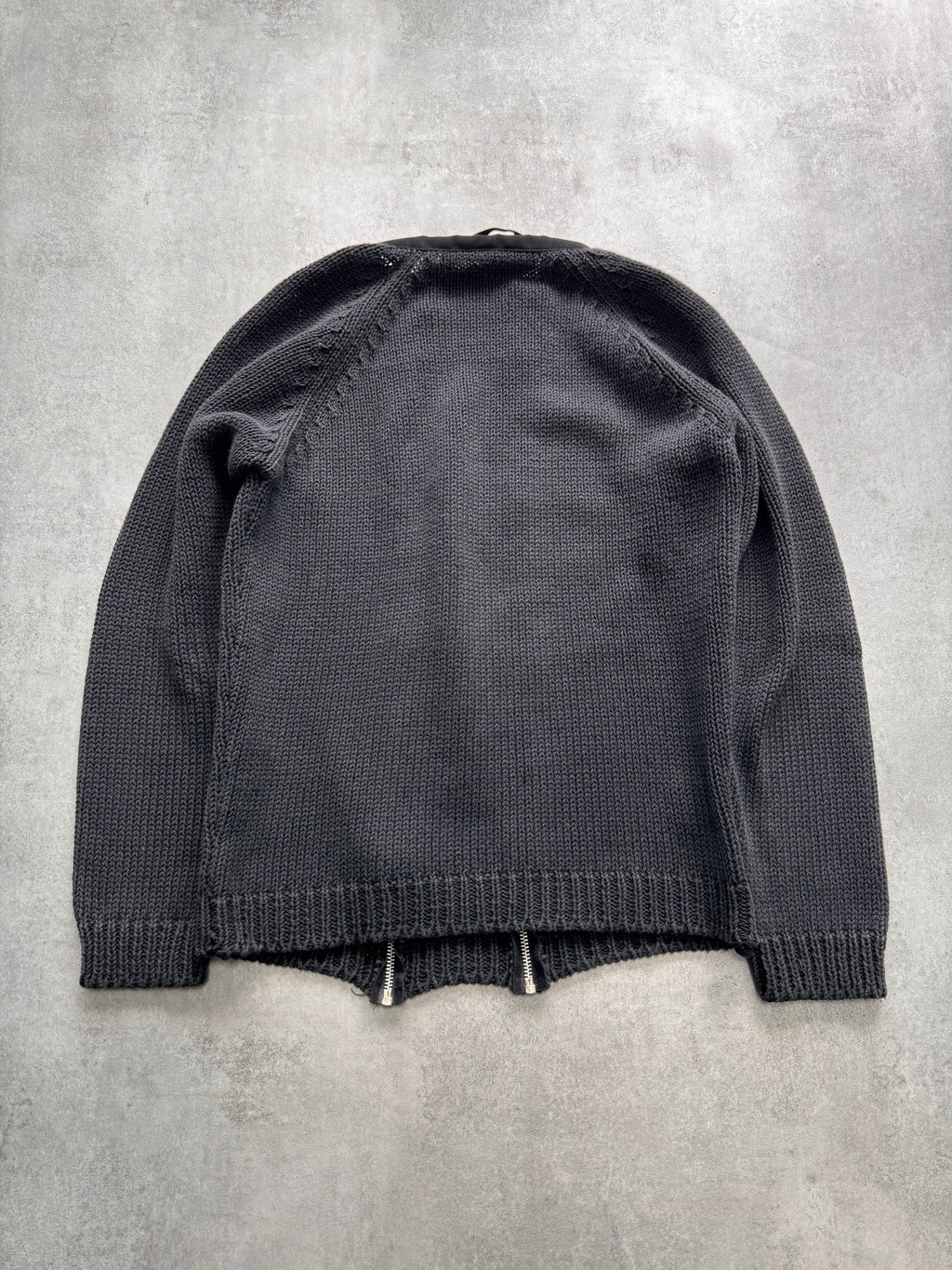 2000s Moschino Double Zip Sweater