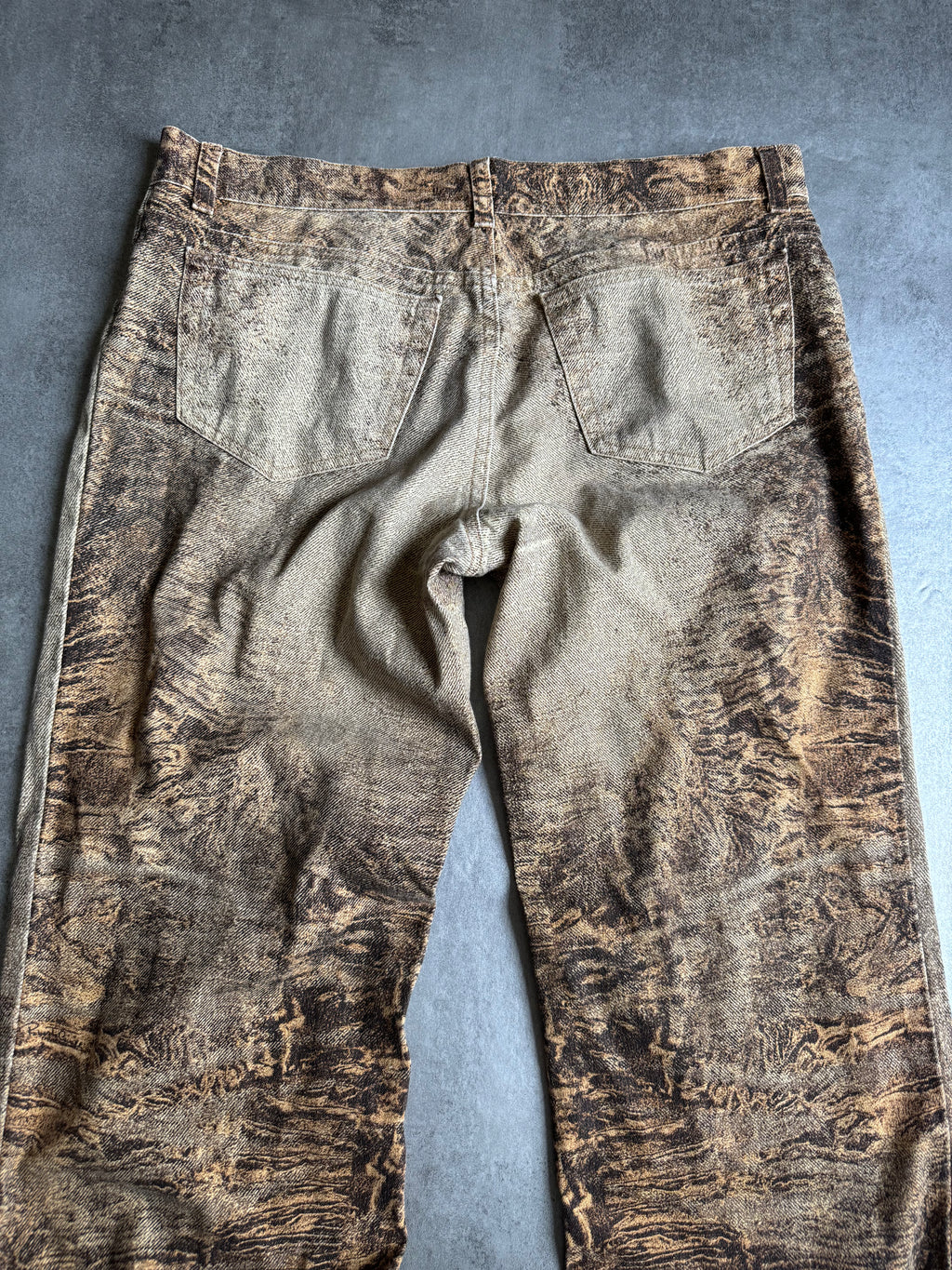 AW2000 Roberto Cavalli Sand Erosion Pants (L) - 6