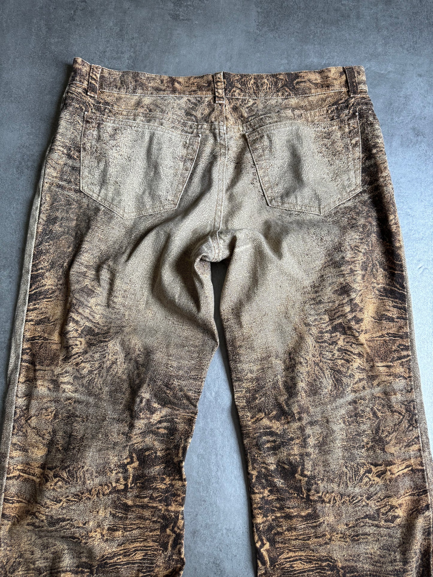 AW2000 Roberto Cavalli Sand Erosion Pants (L) - 6