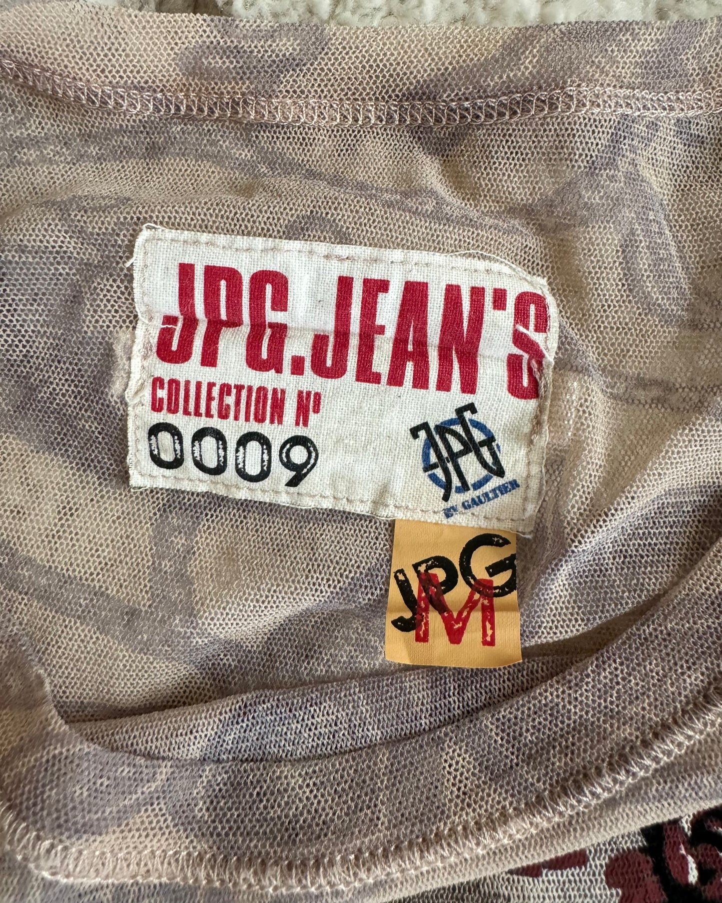 ジャンポール・ゴルチエ JPG JEAN'S Collection 0009 La Mujer メッシュトップ(S)