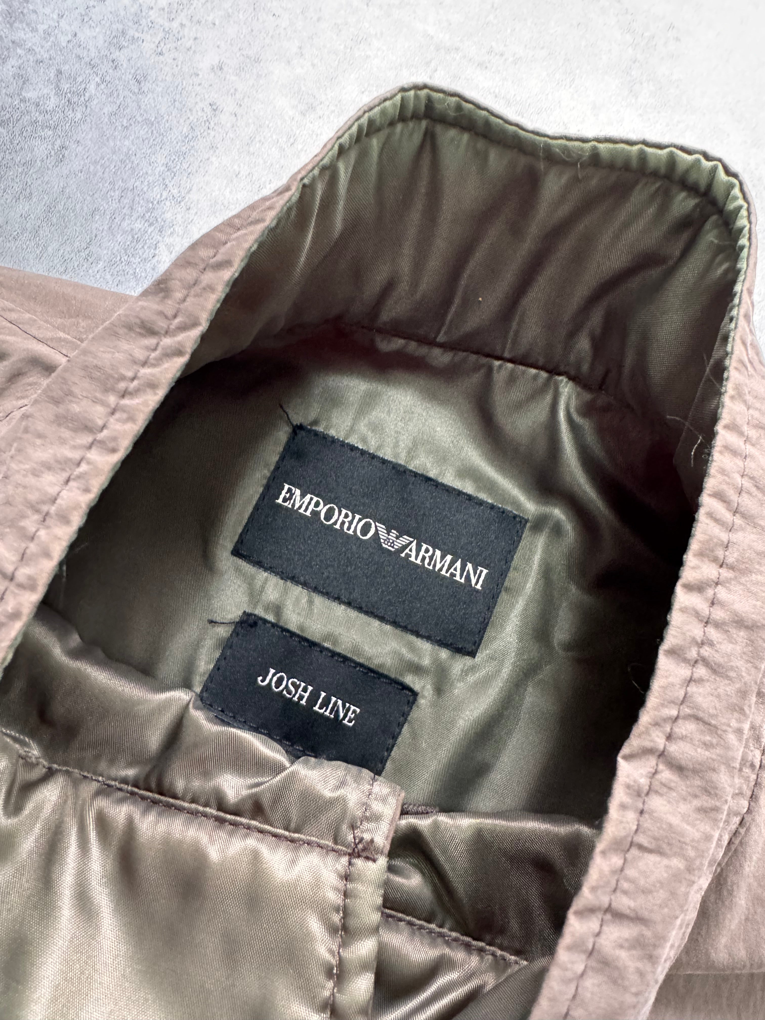 SS2009 Emporio Armani Minimalist Brown Jacket