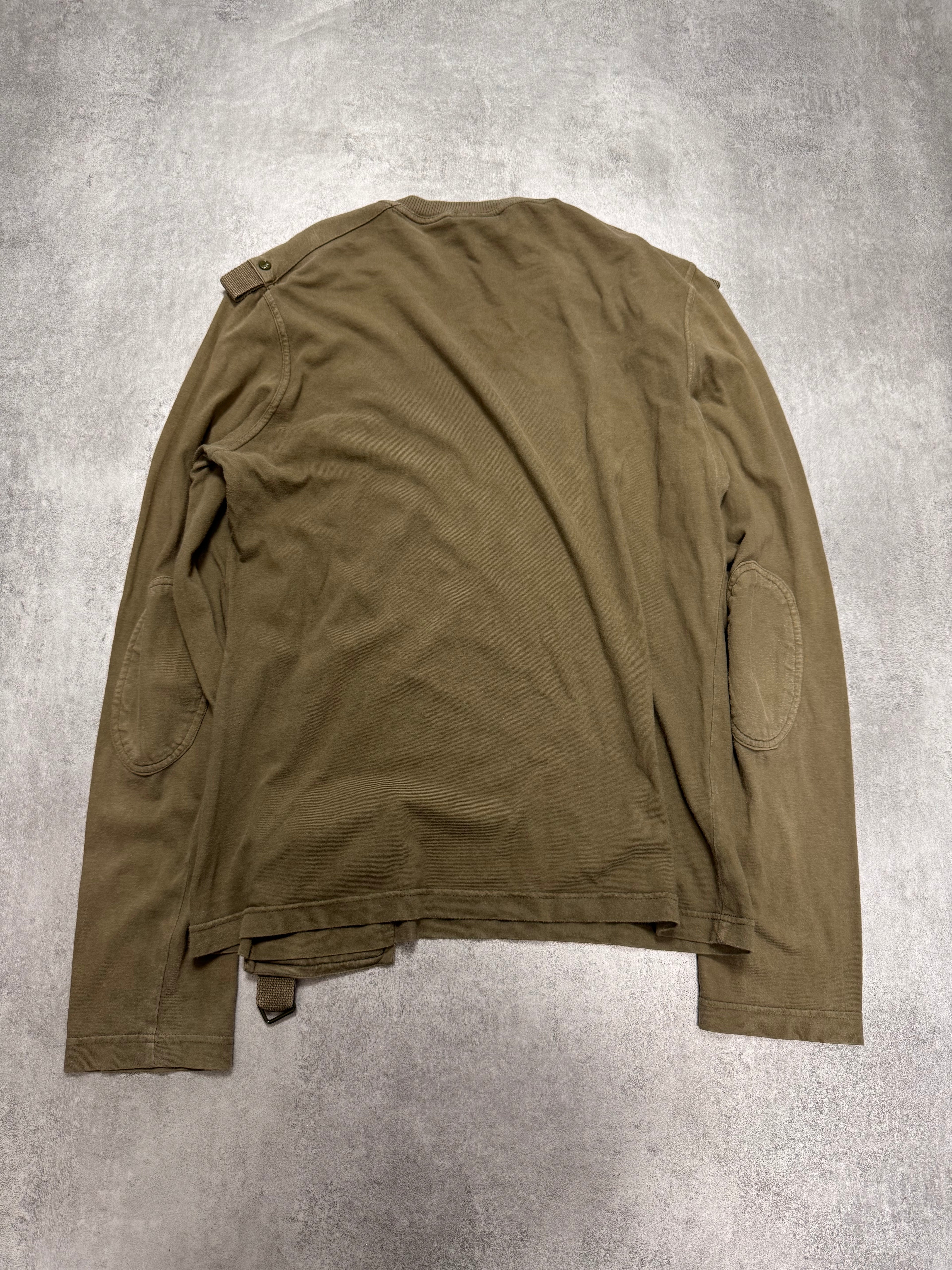 AW2004 Dolce & Gabbana Multi Pocket Kaki Longsleeve