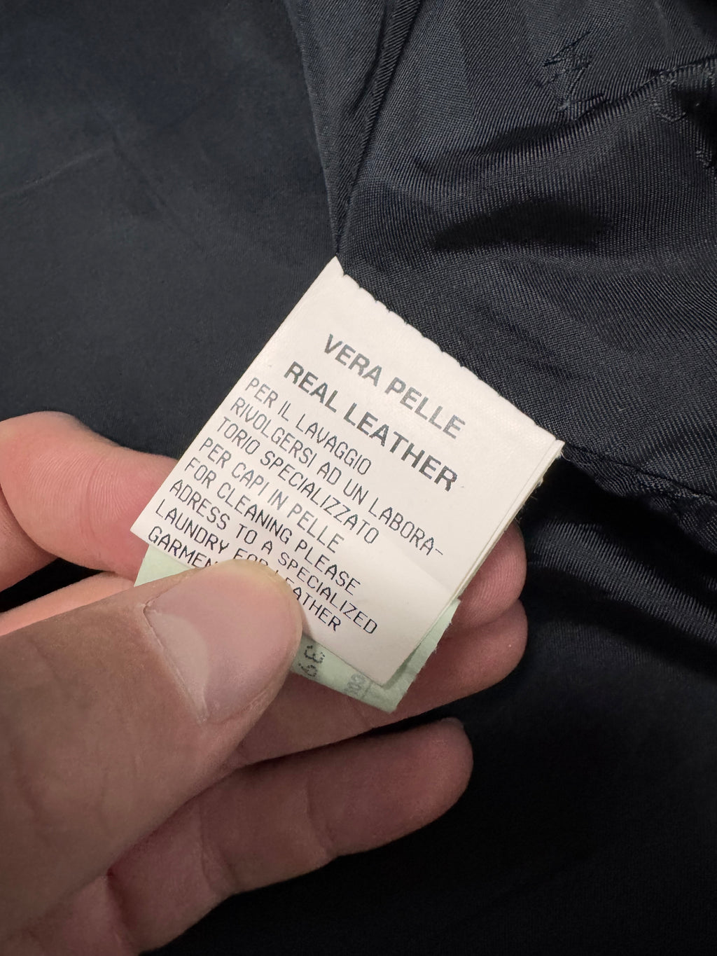 1990s Dolce & Gabbana Black Leather Orange Suede Jacket