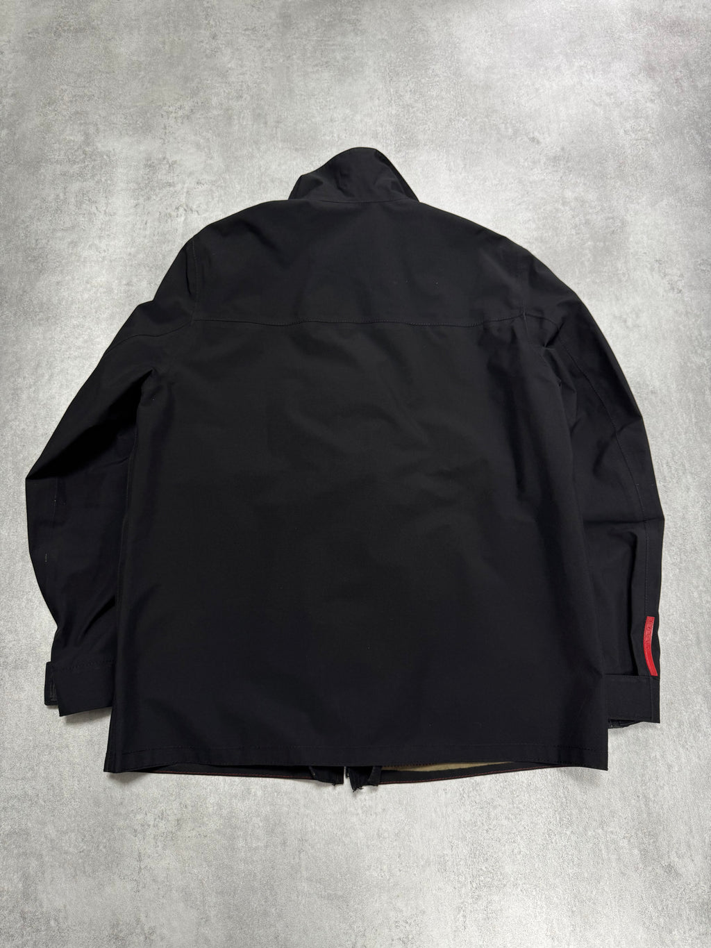 2000s Prada Technical Nylon Black Jacket