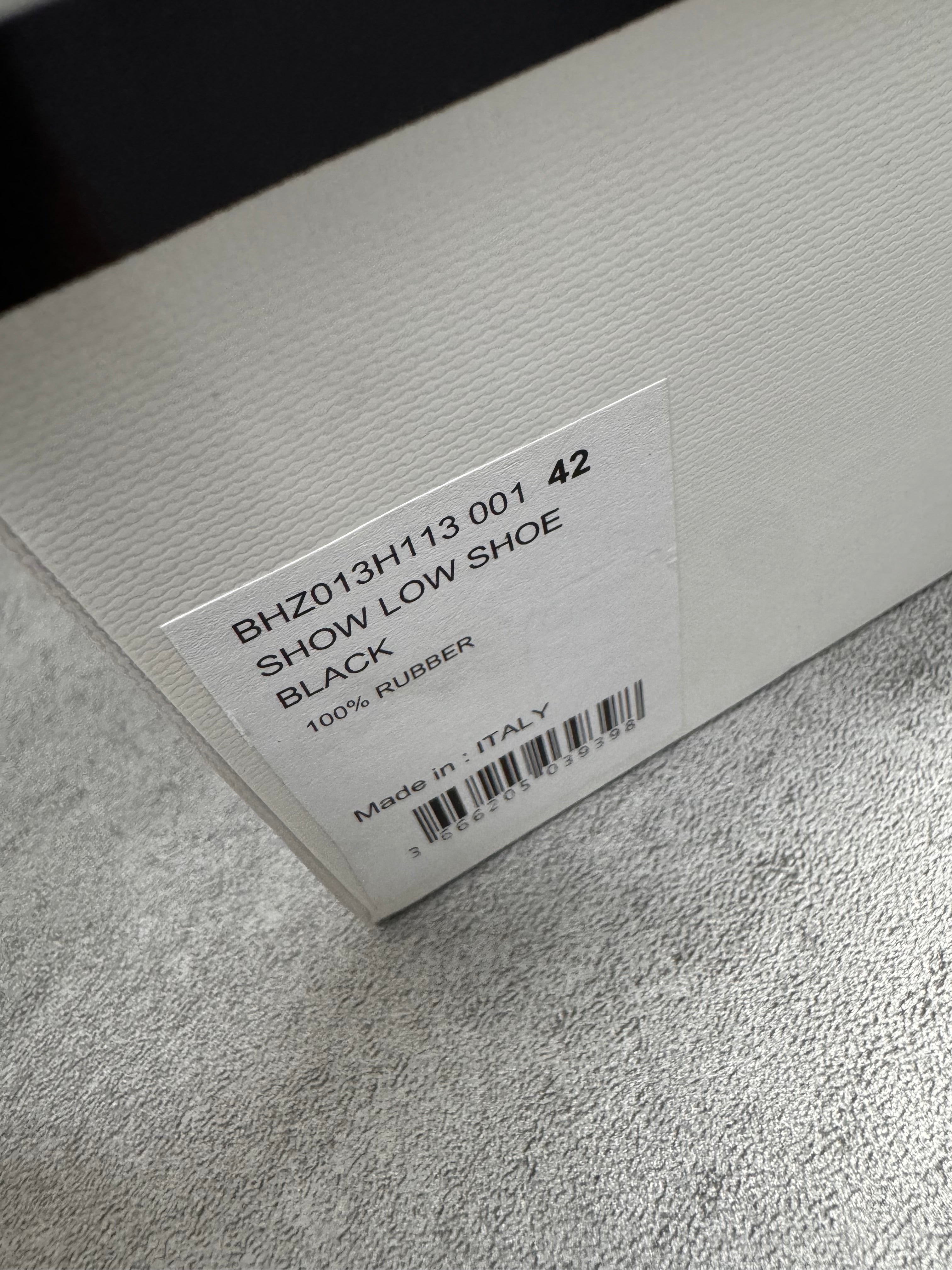 Givenchy Black Mallow Rubber Sneakers