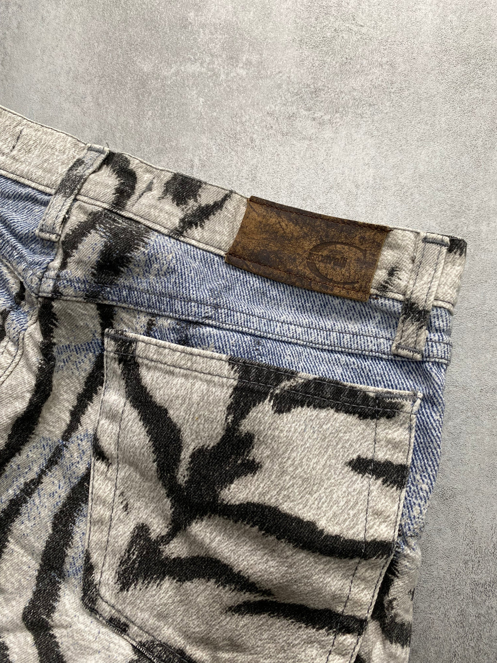 Just Cavalli Zebra Effect Skirt