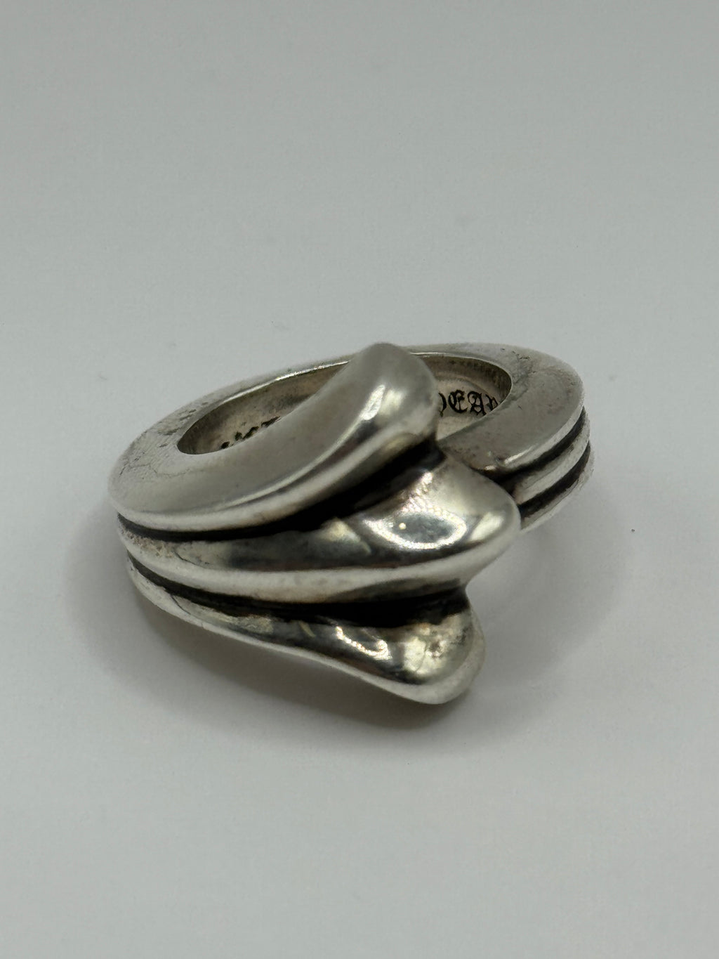 Chrome Hearts Half 720 Silver 925 Ring