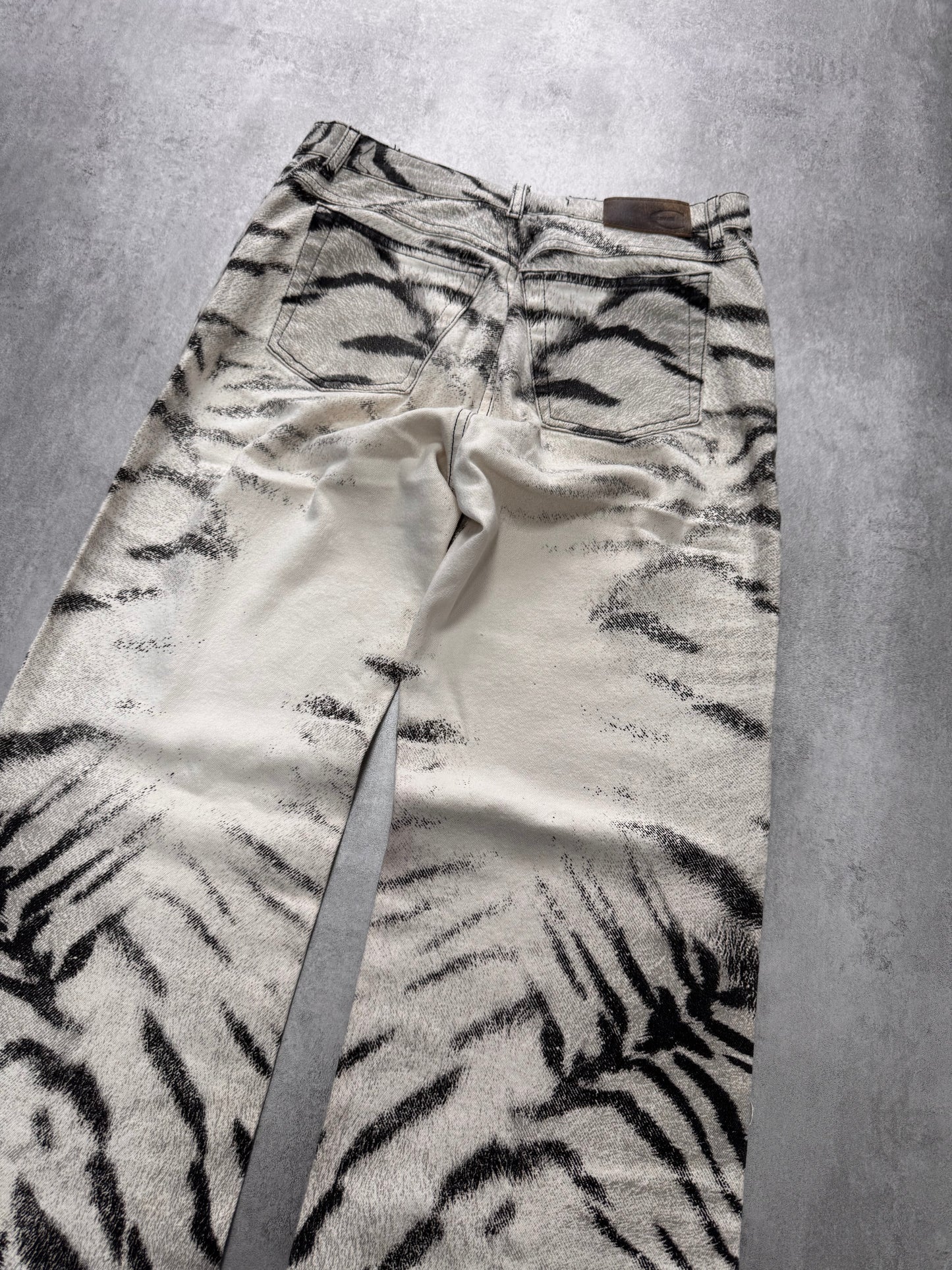 SS2002 Cavalli Zebra Savage Pants (S)