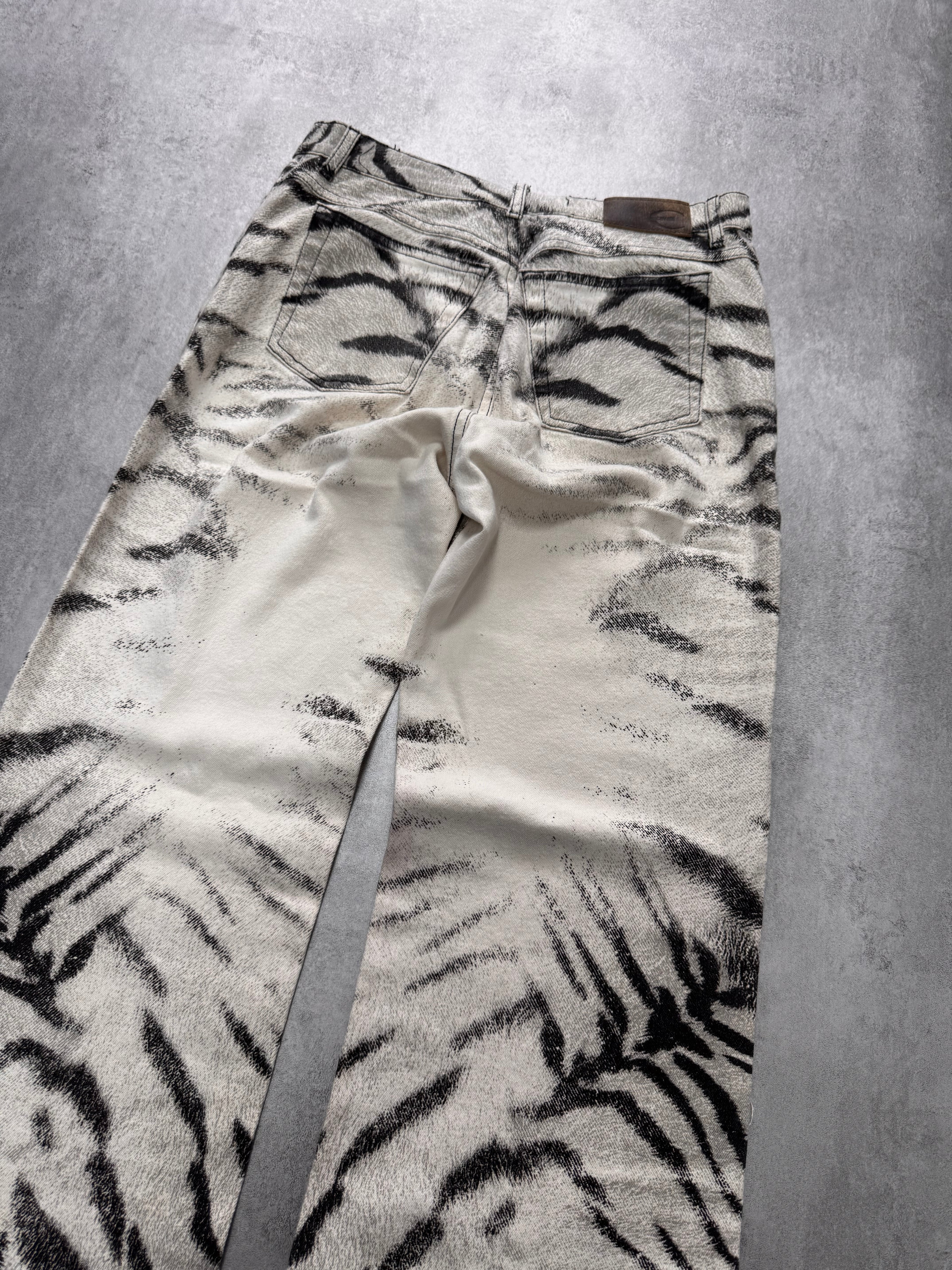 SS2002 Cavalli Zebra Savage Pants