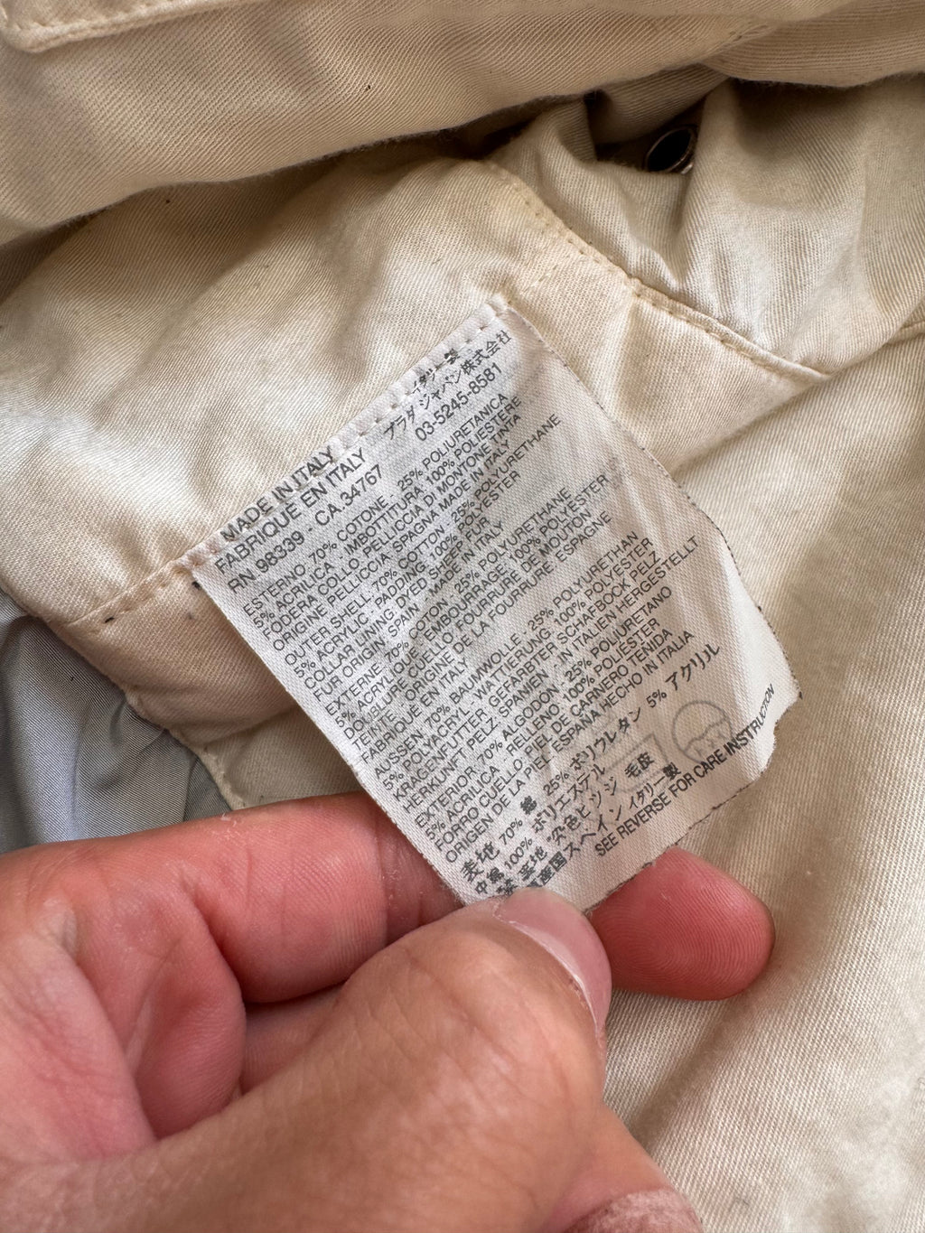 2000s Prada Ultimate Utility Ski Silver Jacket