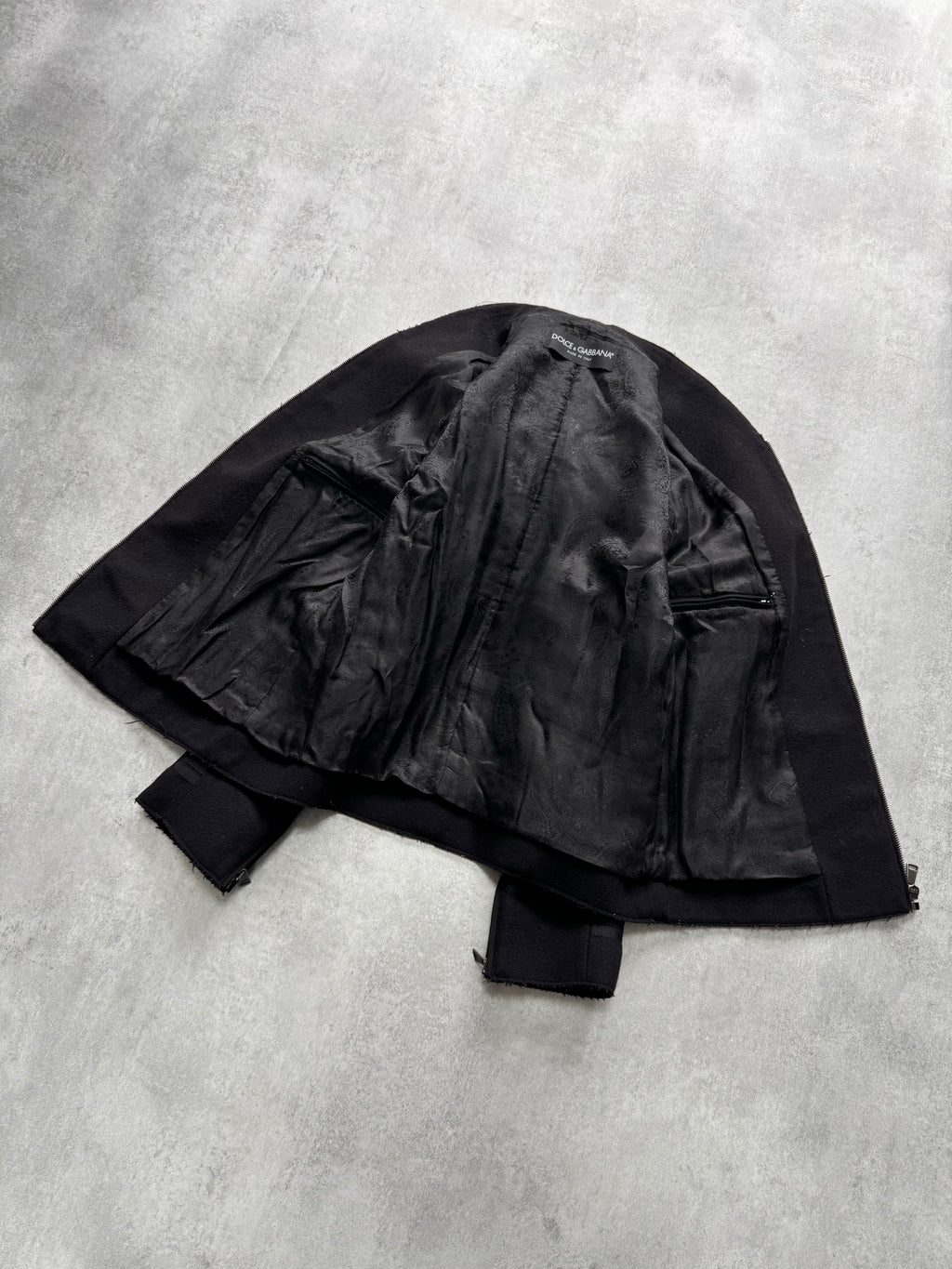 2010s Dolce & Gabbana Sailor Black Jacket