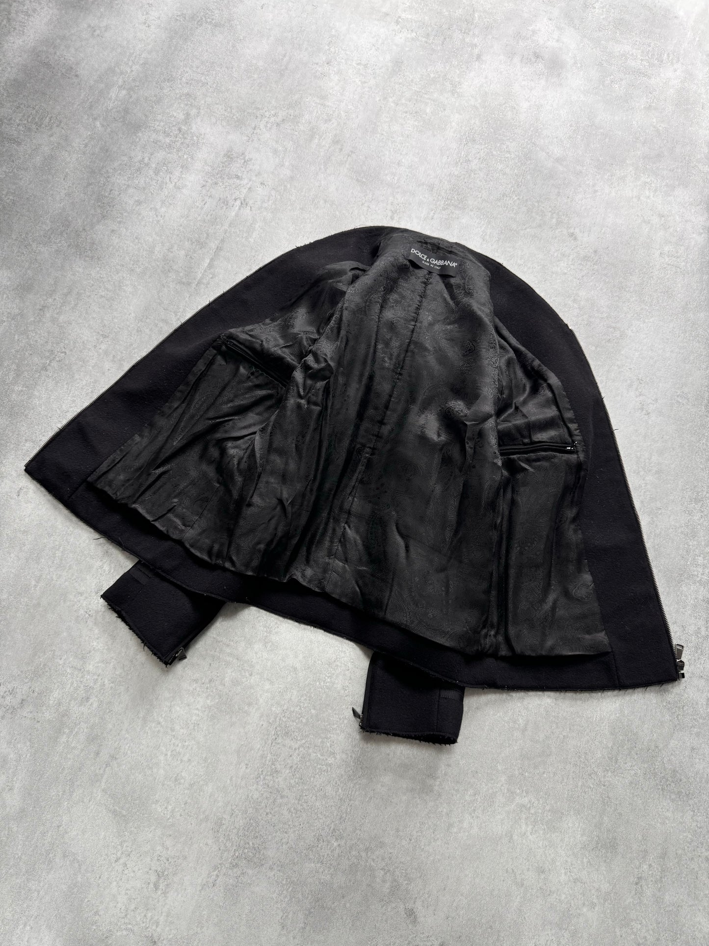 2010s Dolce & Gabbana Sailor Black Jacket (S)