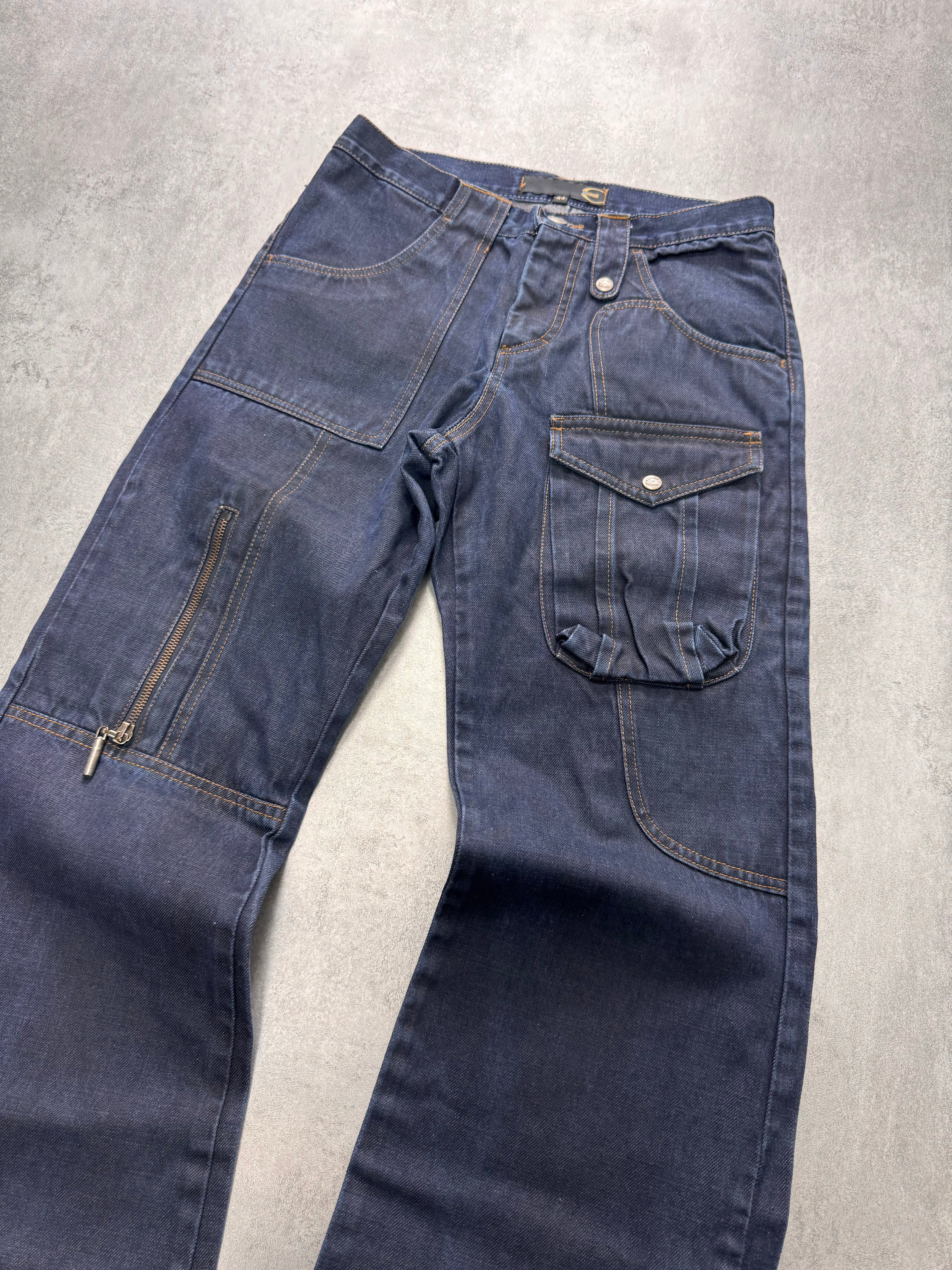 AW2004 Cavalli Carpenter Cargo Denim Pants