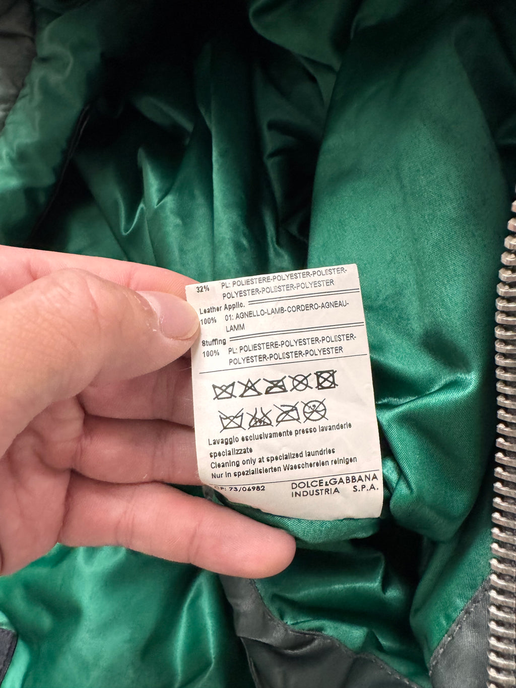 AW2007 Dolce & Gabbana Multi Zips Utility Jacket