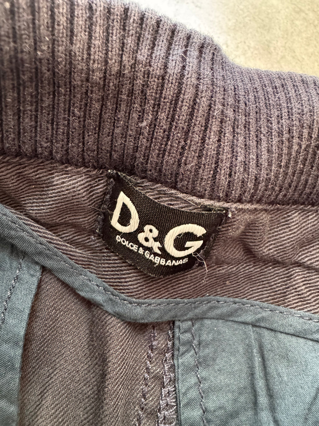 2000s Dolce & Gabbana Navy Cargo Short