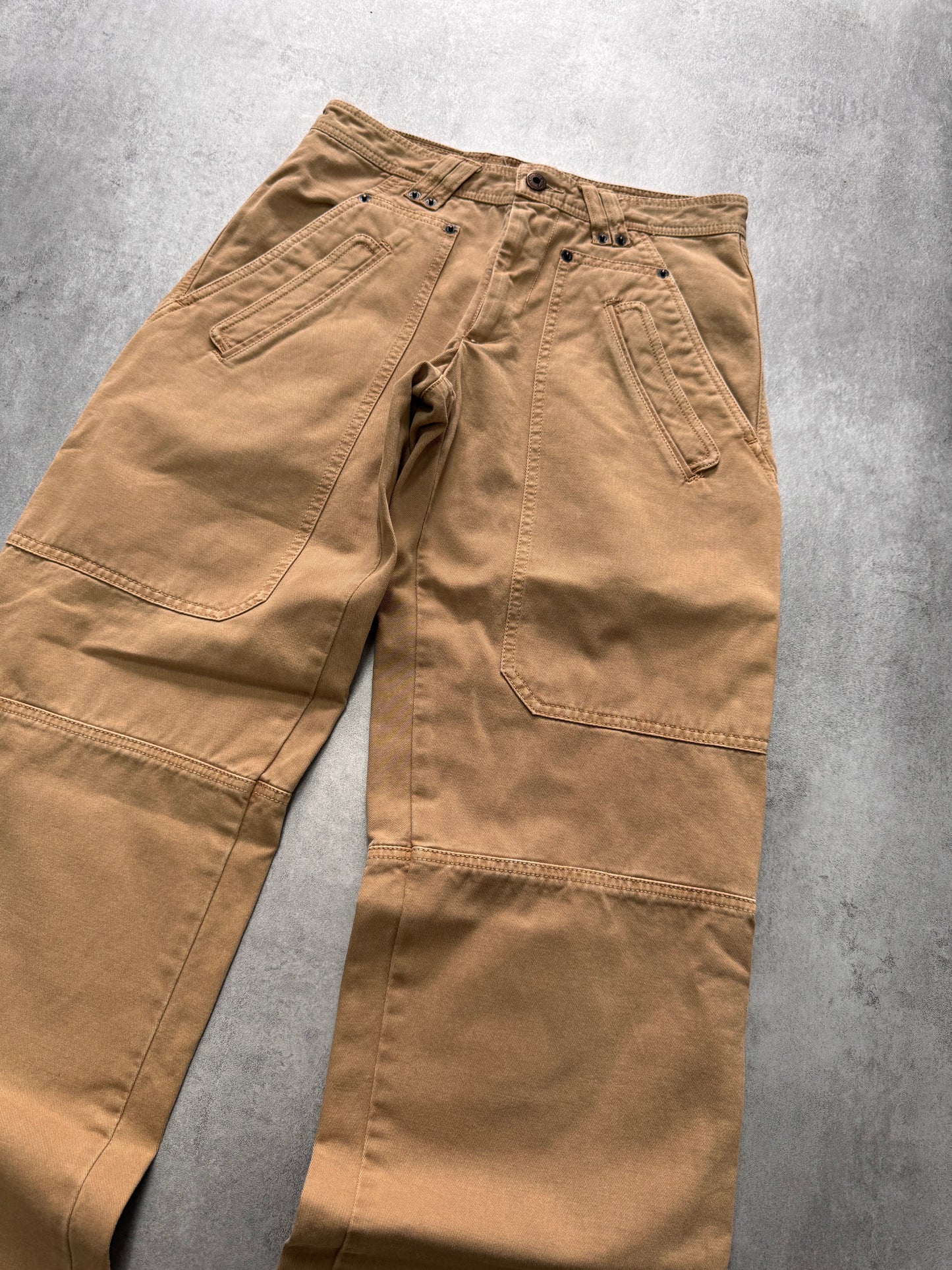 2000s Dolce & Gabbana Carpenter Beige Pants (S)