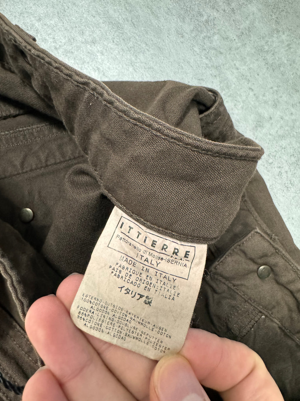 2000s Just Cavalli Knee Zip Brown Pants