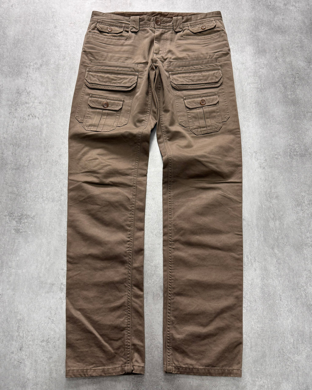 2000s Dolce & Gabbana Cargo Brown Pants