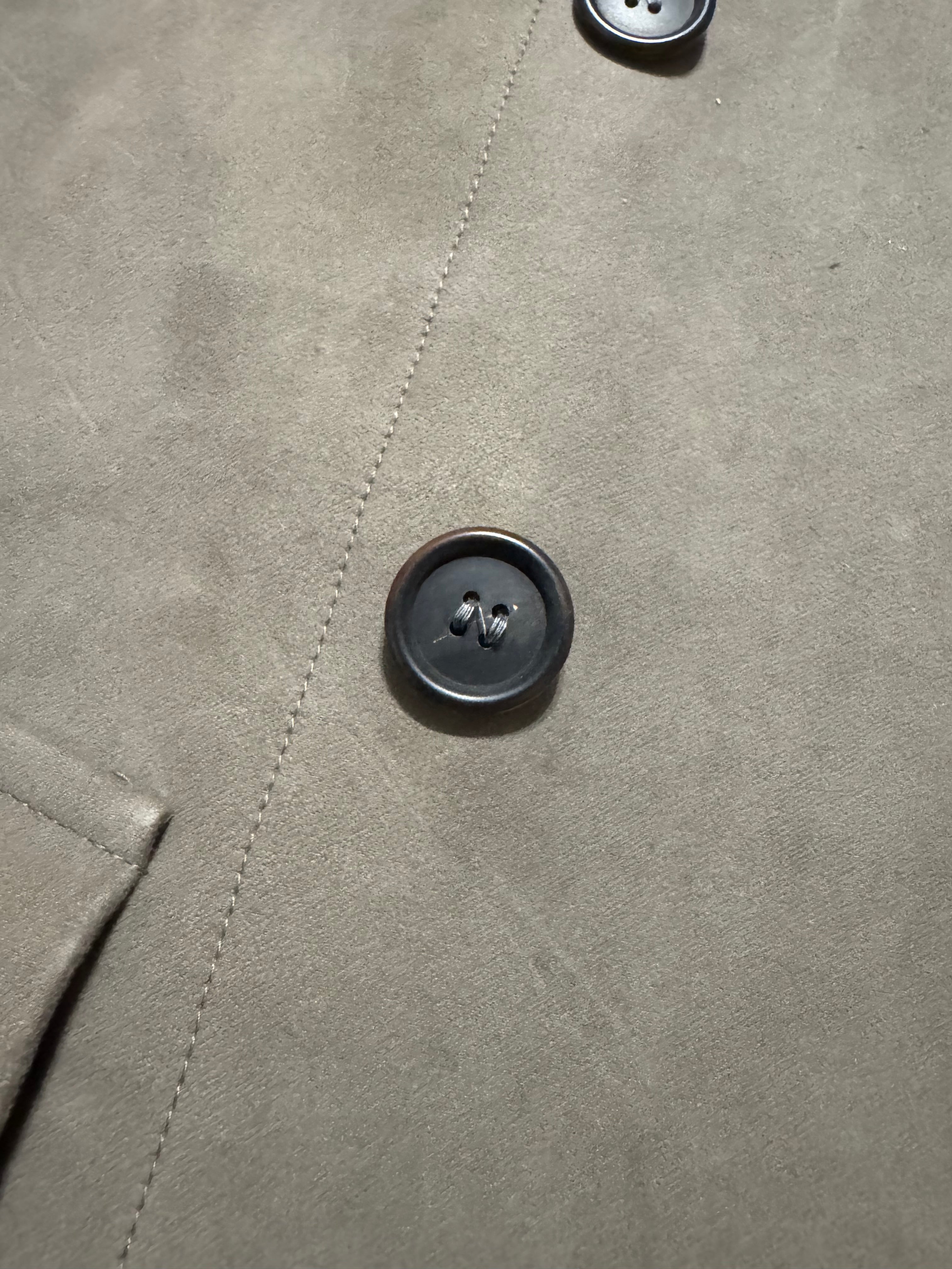 AW2006 Miu Miu Beige Buttoned Trench Coat