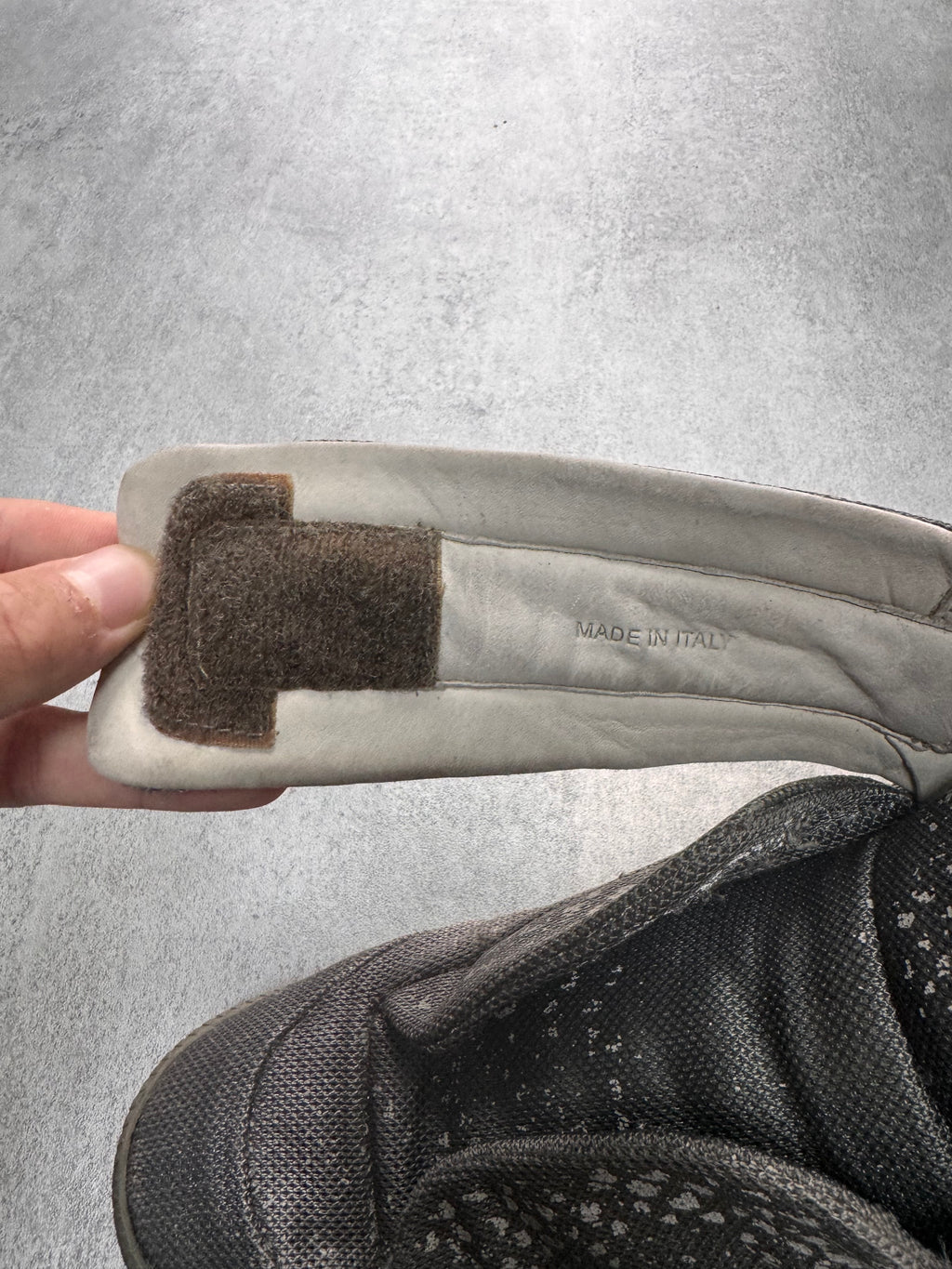 SS2016 Maison Margiela Future High Snake Printed Sneakers