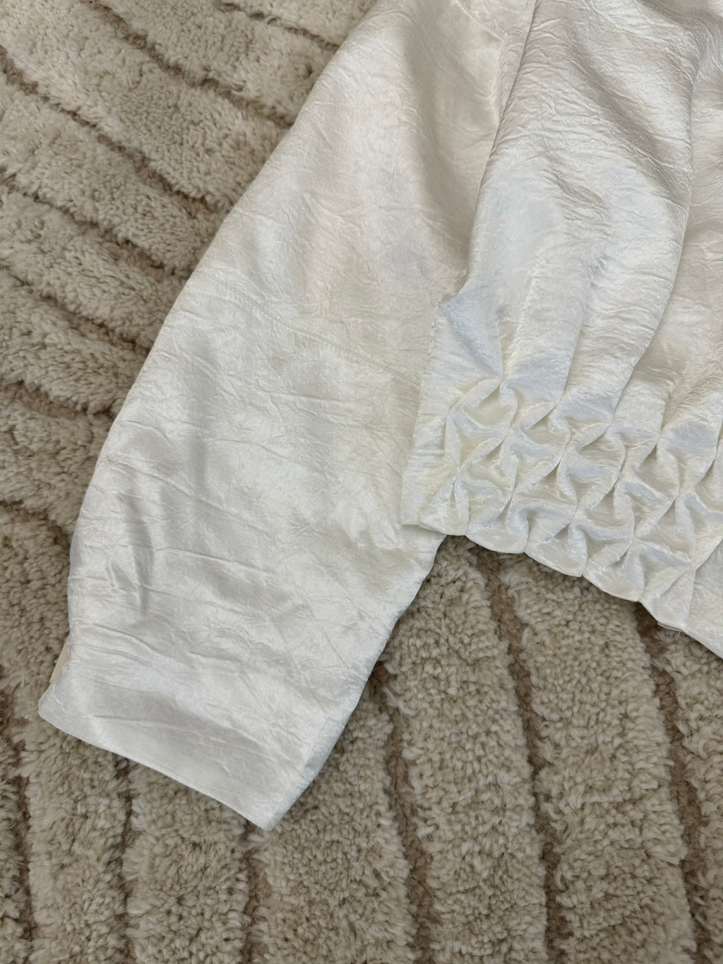 John Galliano Lotus Jewelry Bomber Jacket